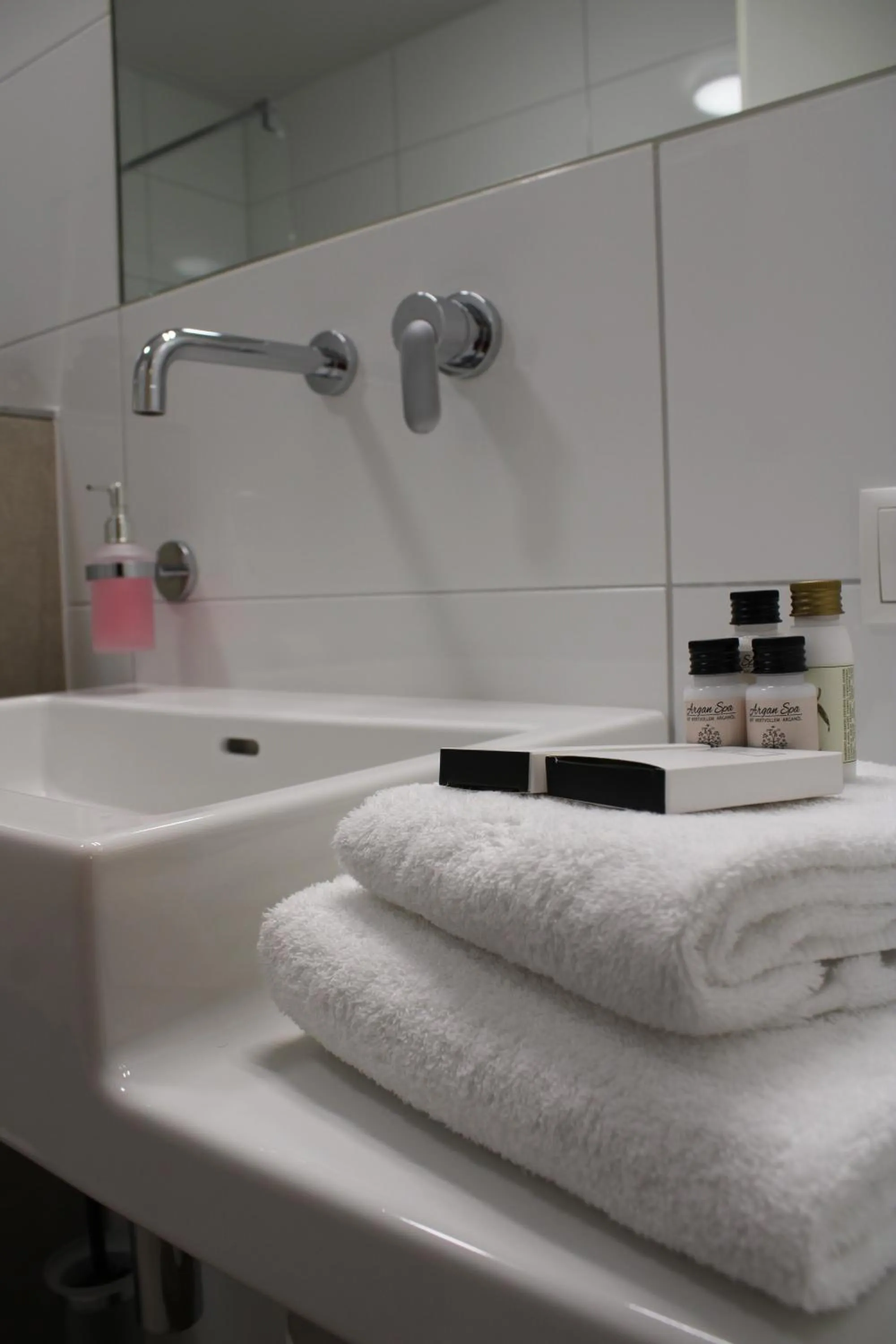 Bathroom in Motel Hasetal