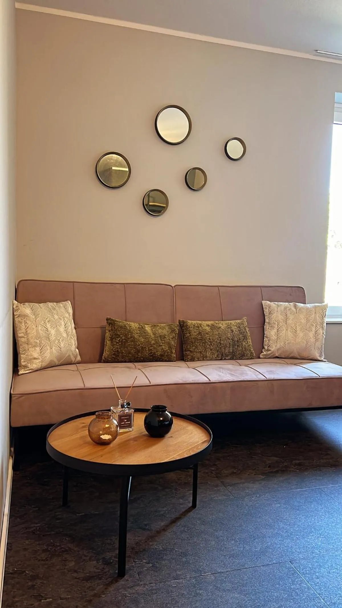 Seating area in Motel Hasetal