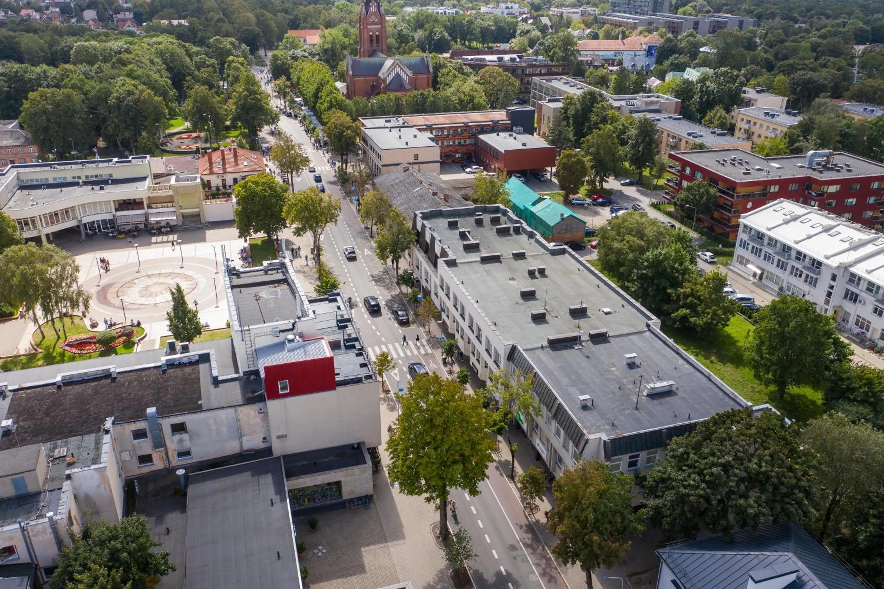 Property building in Seaside Central Hotel