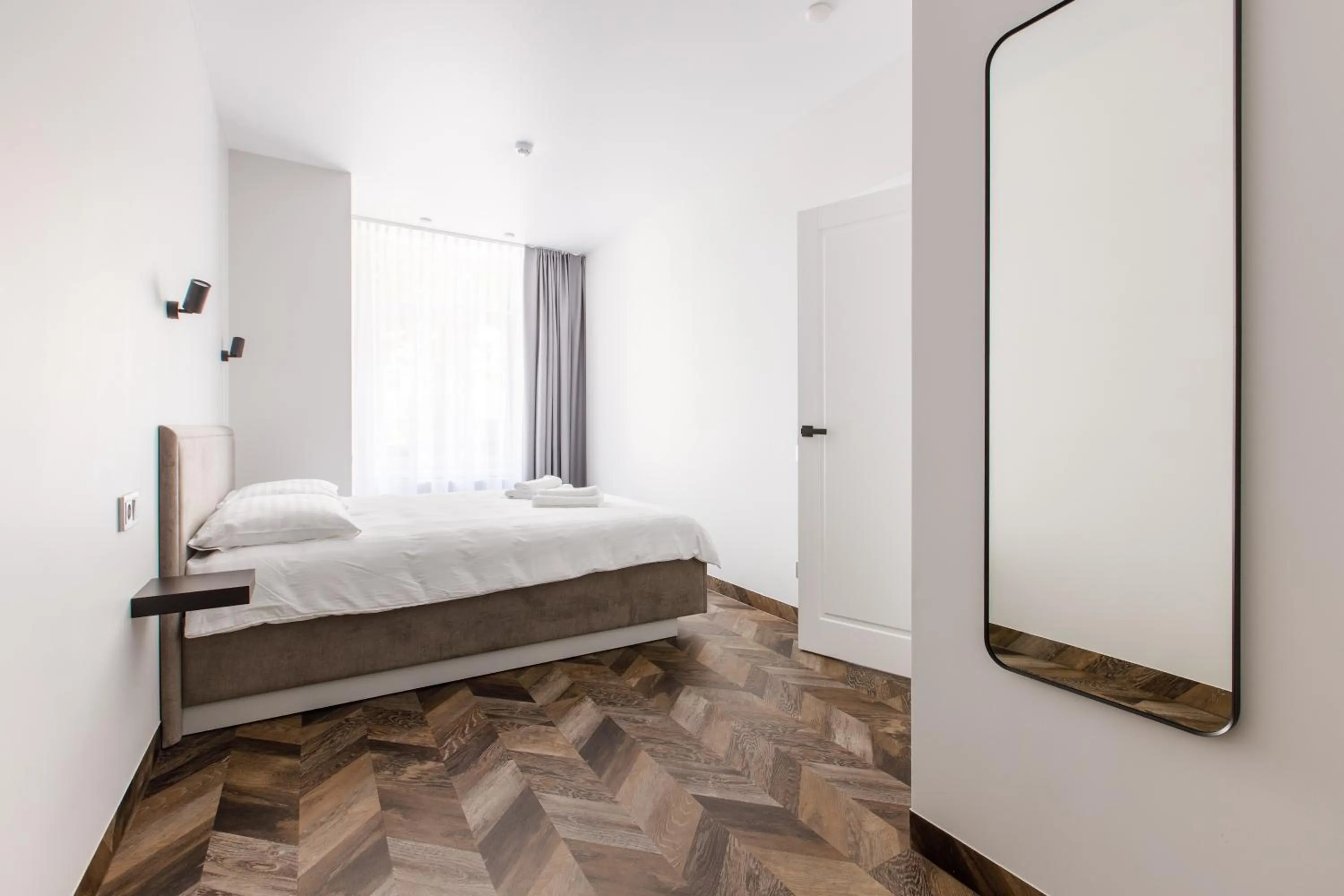 Bedroom, Bed in Seaside Central Hotel