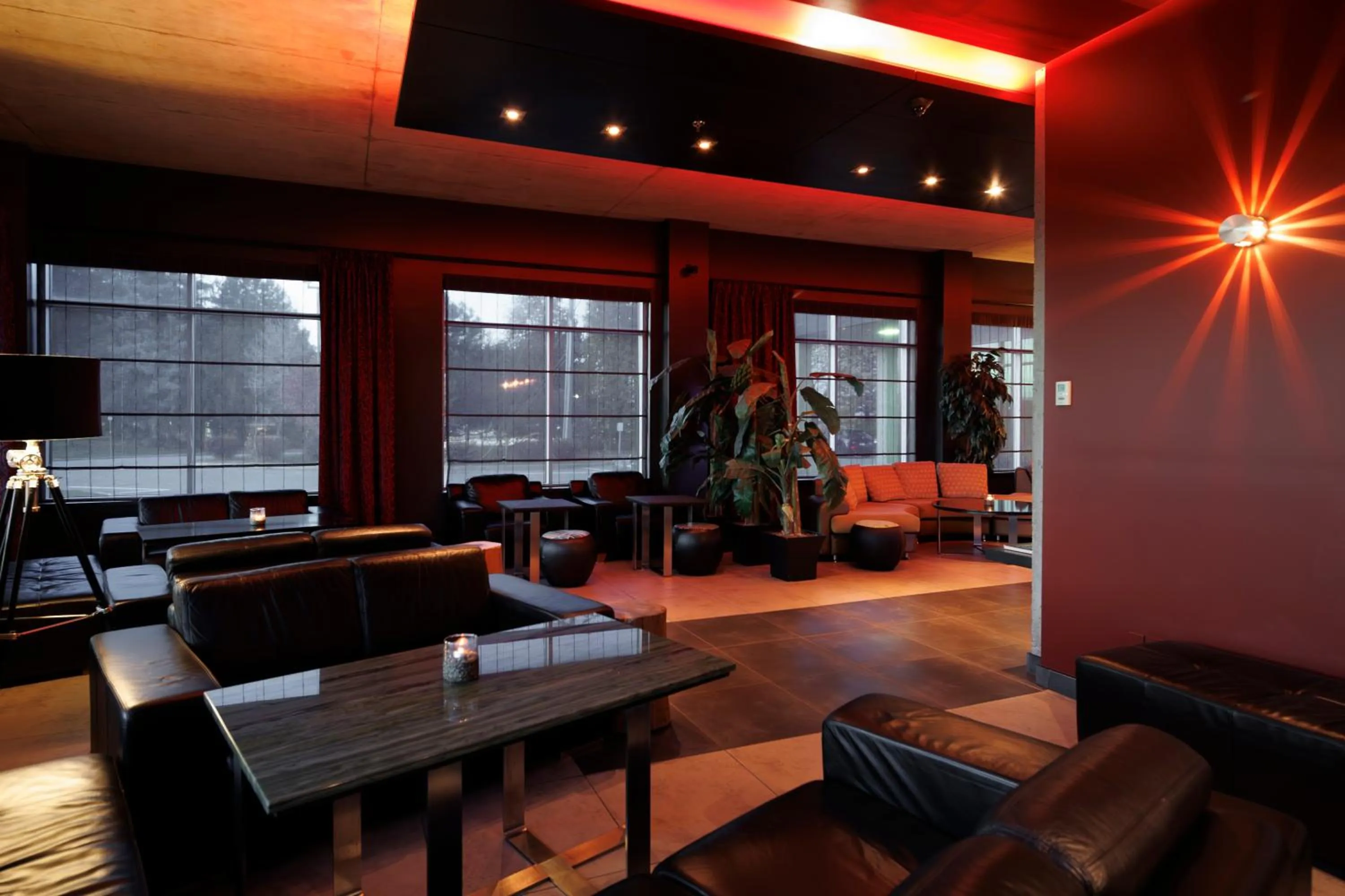 Seating area in Grand Times Hotel