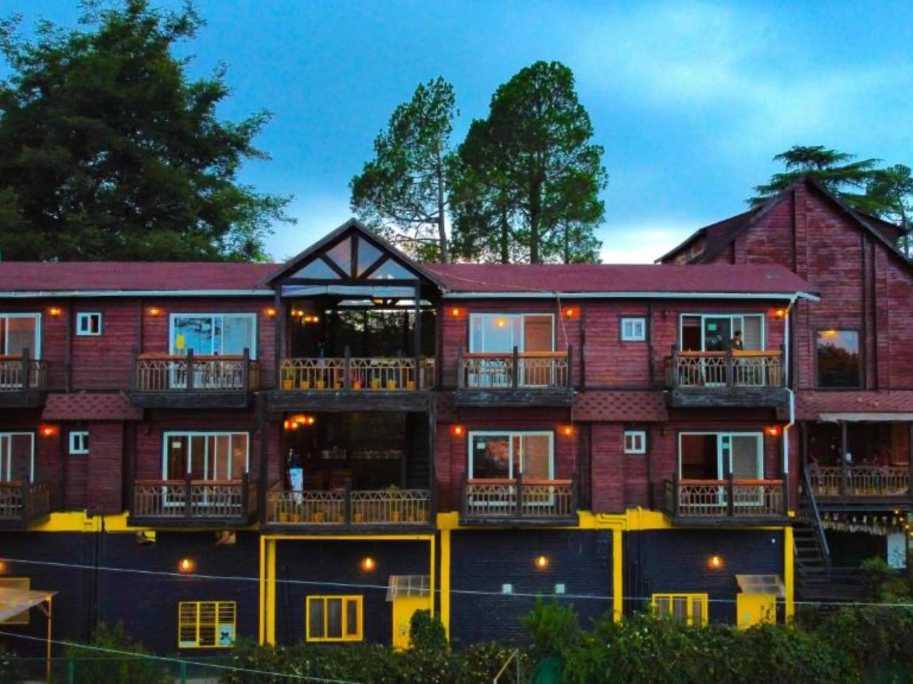 Property building in The Hosteller Kasar Devi