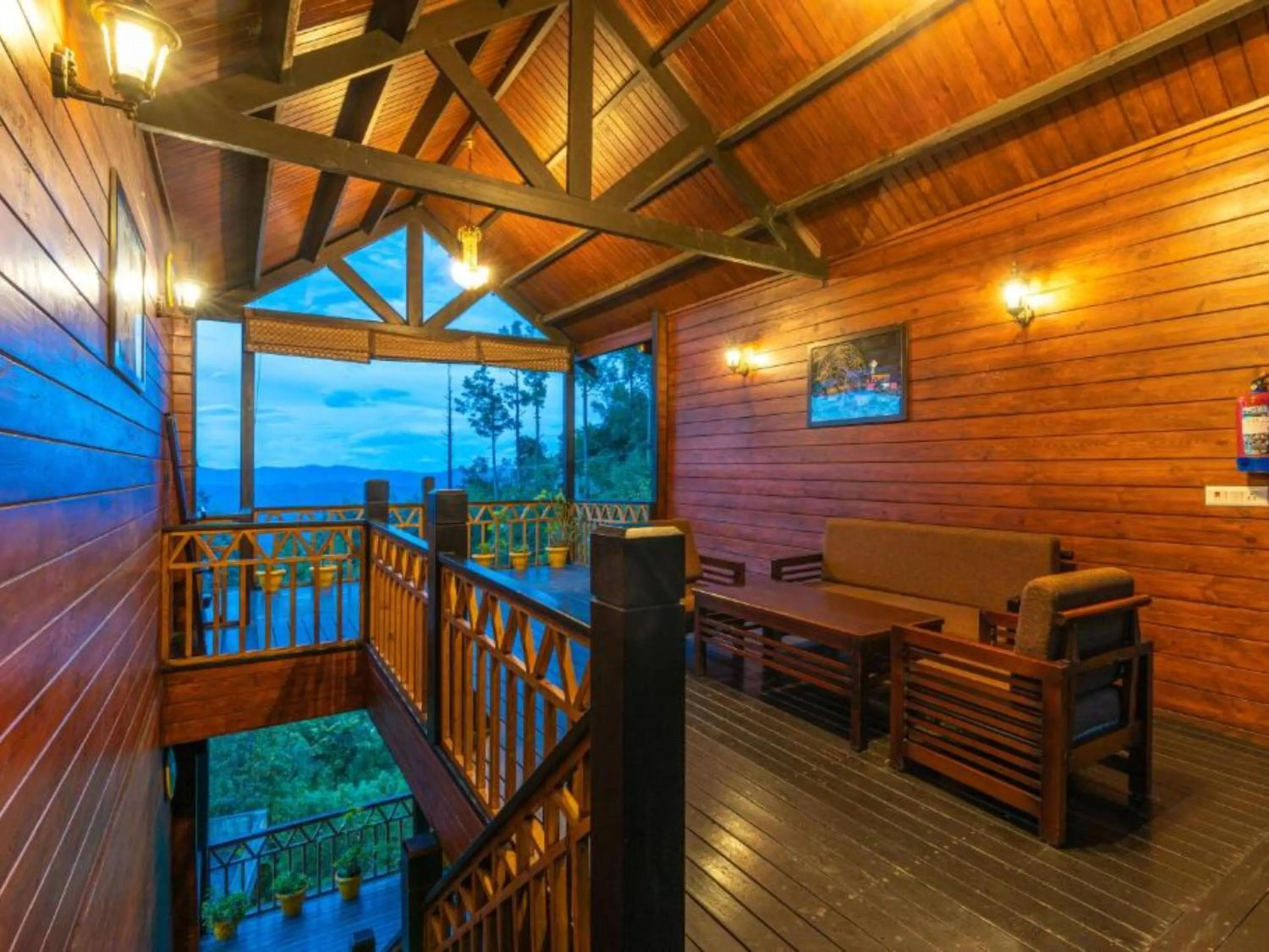 Natural landscape in The Hosteller Kasar Devi