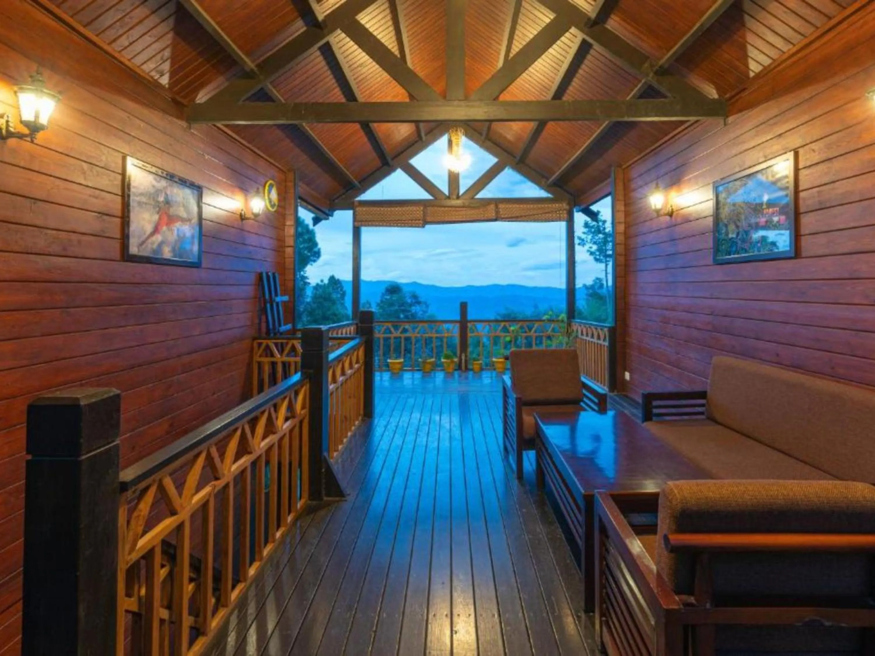 Natural landscape in The Hosteller Kasar Devi