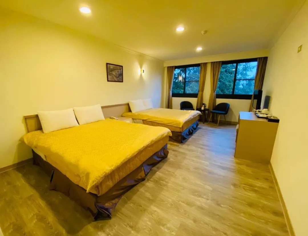 Bed in Yin Shan Hotel