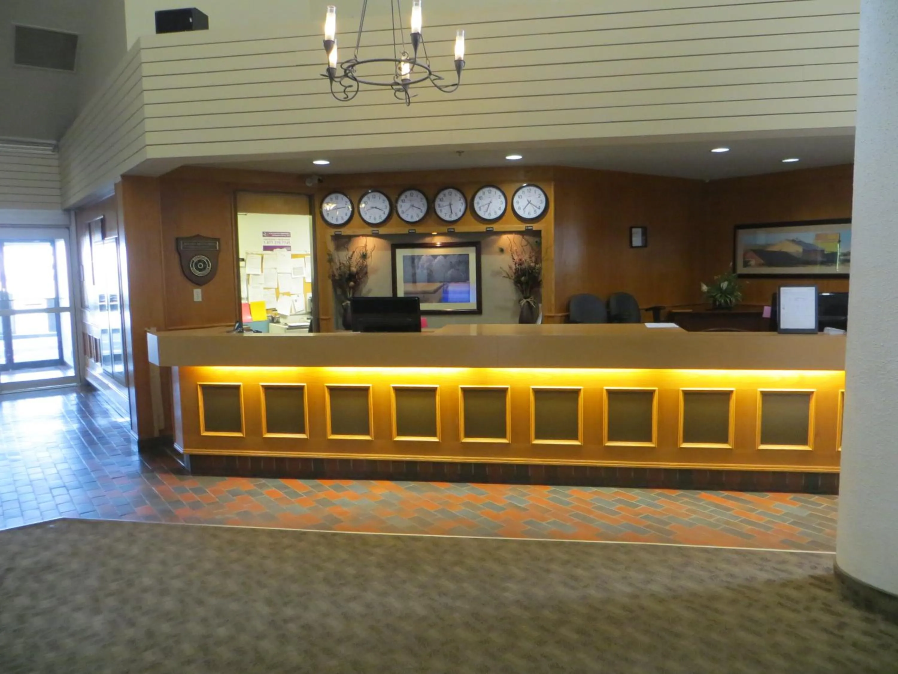 Lobby or reception in Paradise Inn & Conference Centre