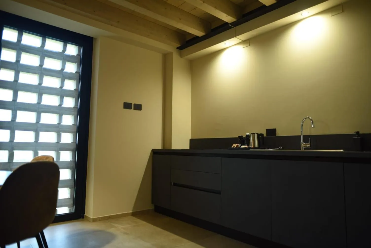 Kitchen or kitchenette in agriturismo Casa Pezzo