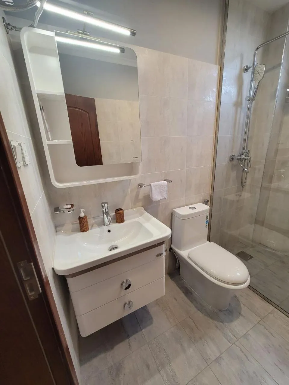 Bathroom in Goha Addis Hotel