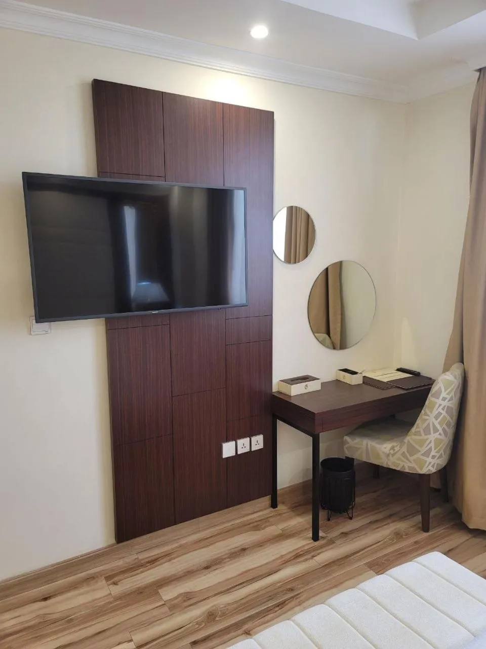 Bed in Goha Addis Hotel