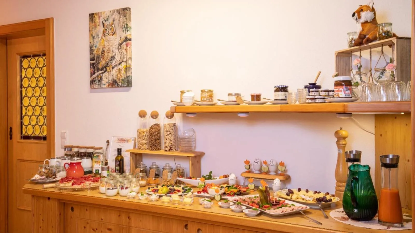 Breakfast in Aparthotel Chiemgaufuchs - CHIEMGAUKARTE