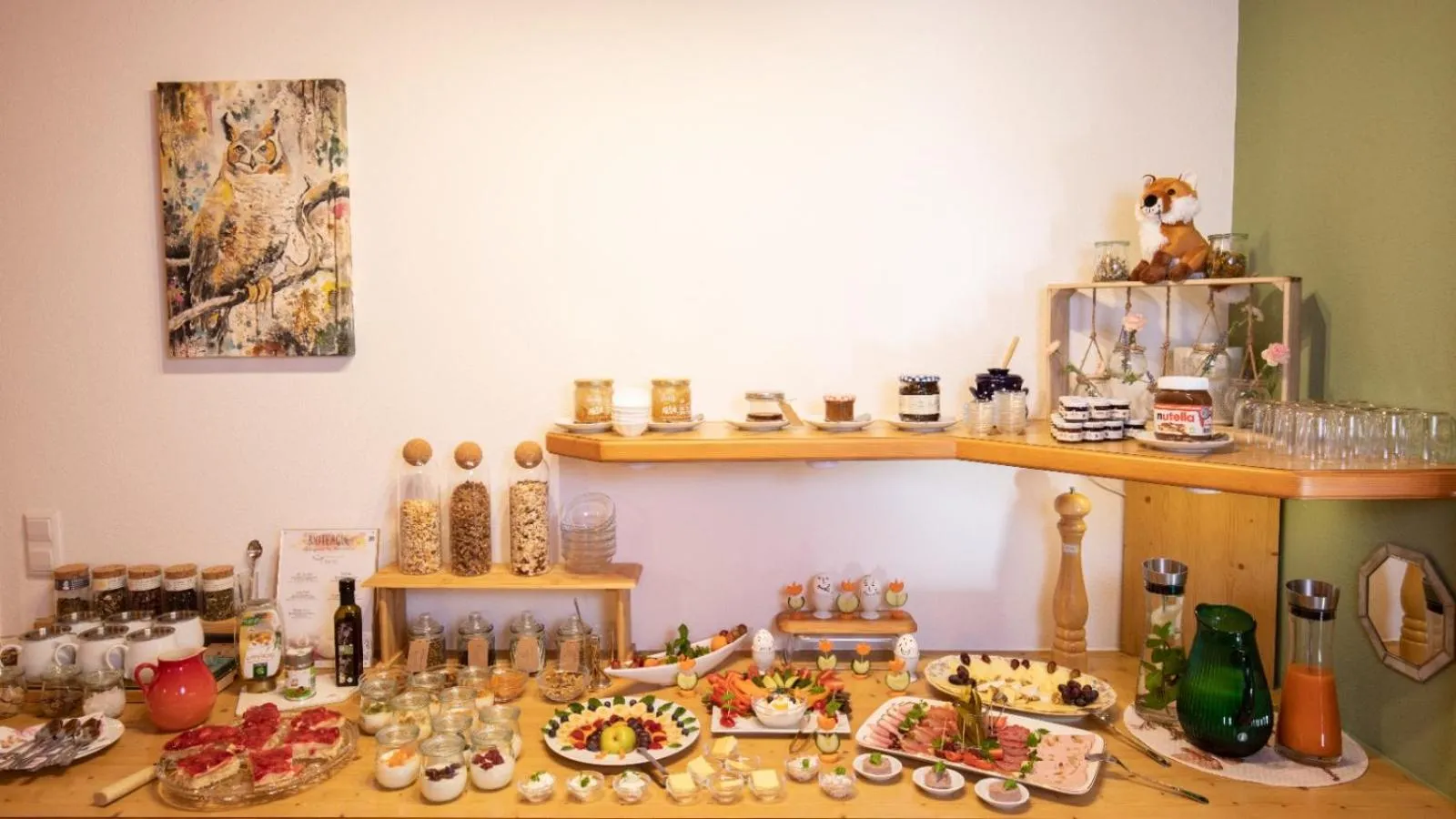 Breakfast in Aparthotel Chiemgaufuchs - CHIEMGAUKARTE