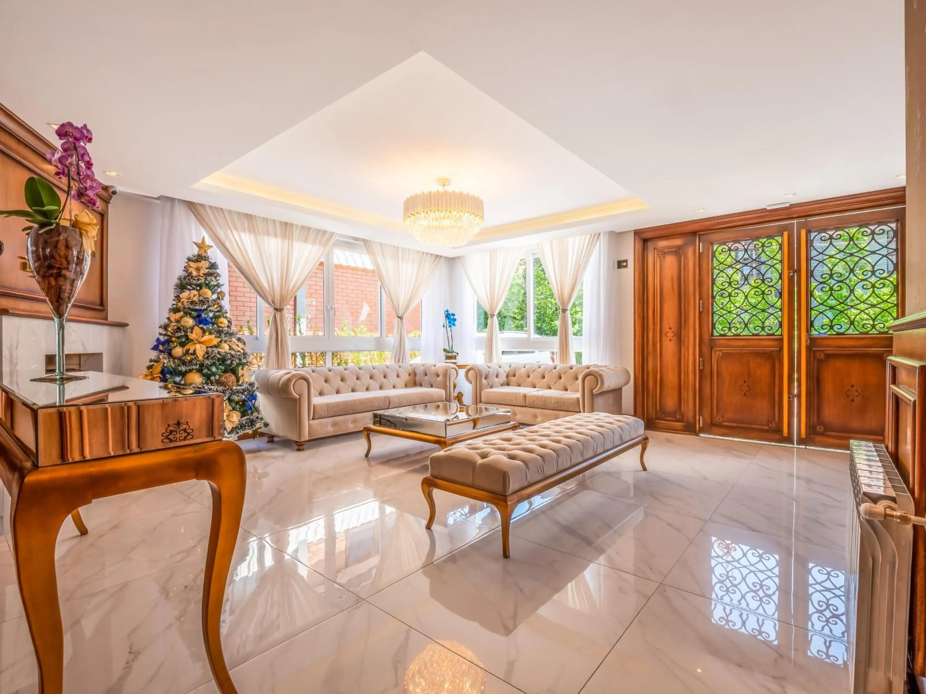 Lobby or reception in Hotel Locanda Casa D'Oro