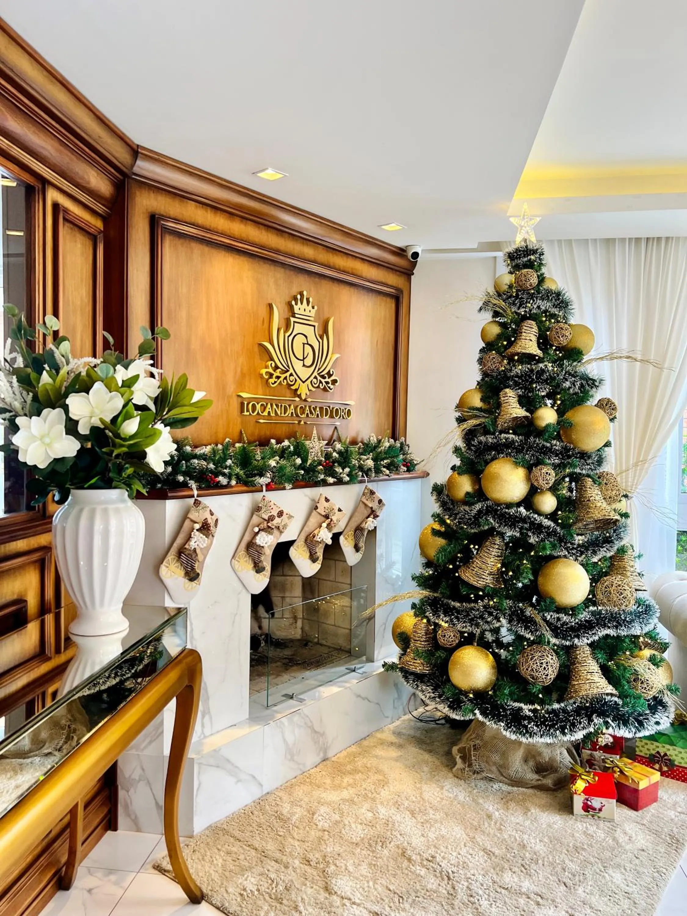Lobby or reception in Hotel Locanda Casa D'Oro
