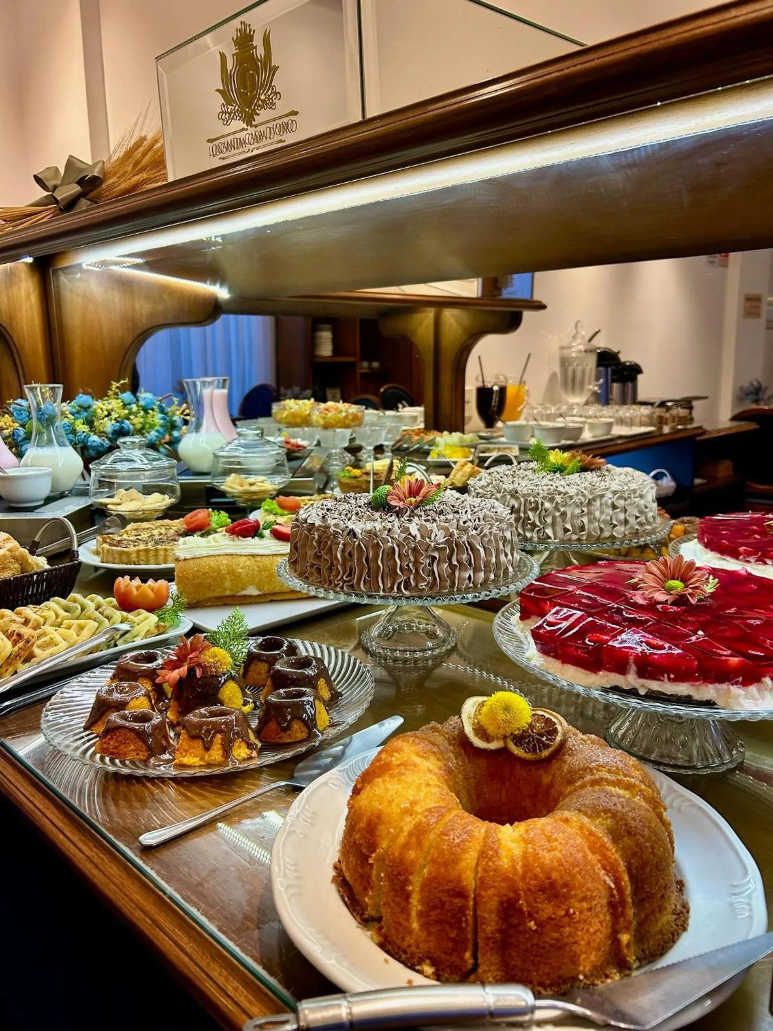 Breakfast in Hotel Locanda Casa D'Oro