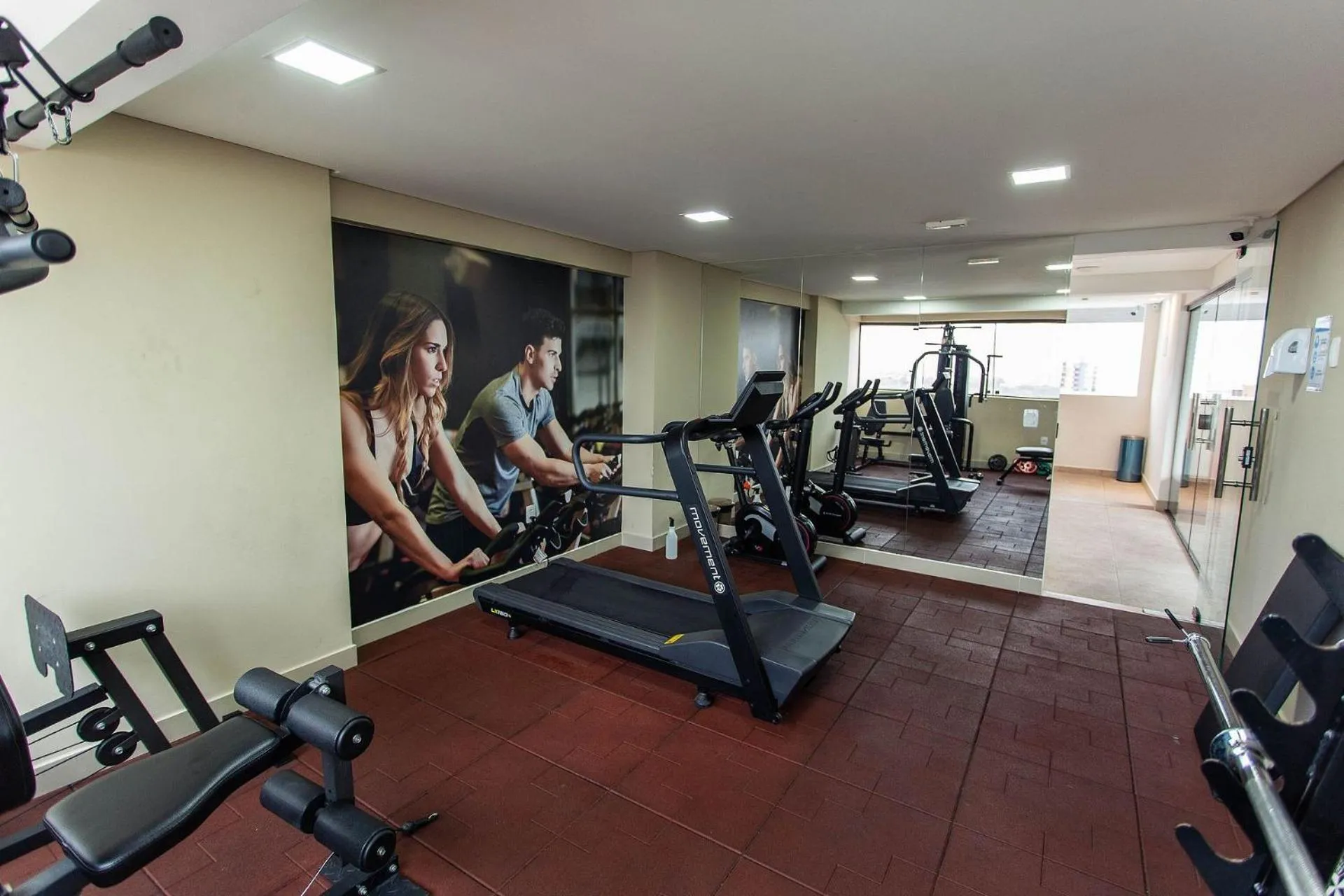 Fitness centre/facilities in Manaíra Apart Hotel por Carpediem