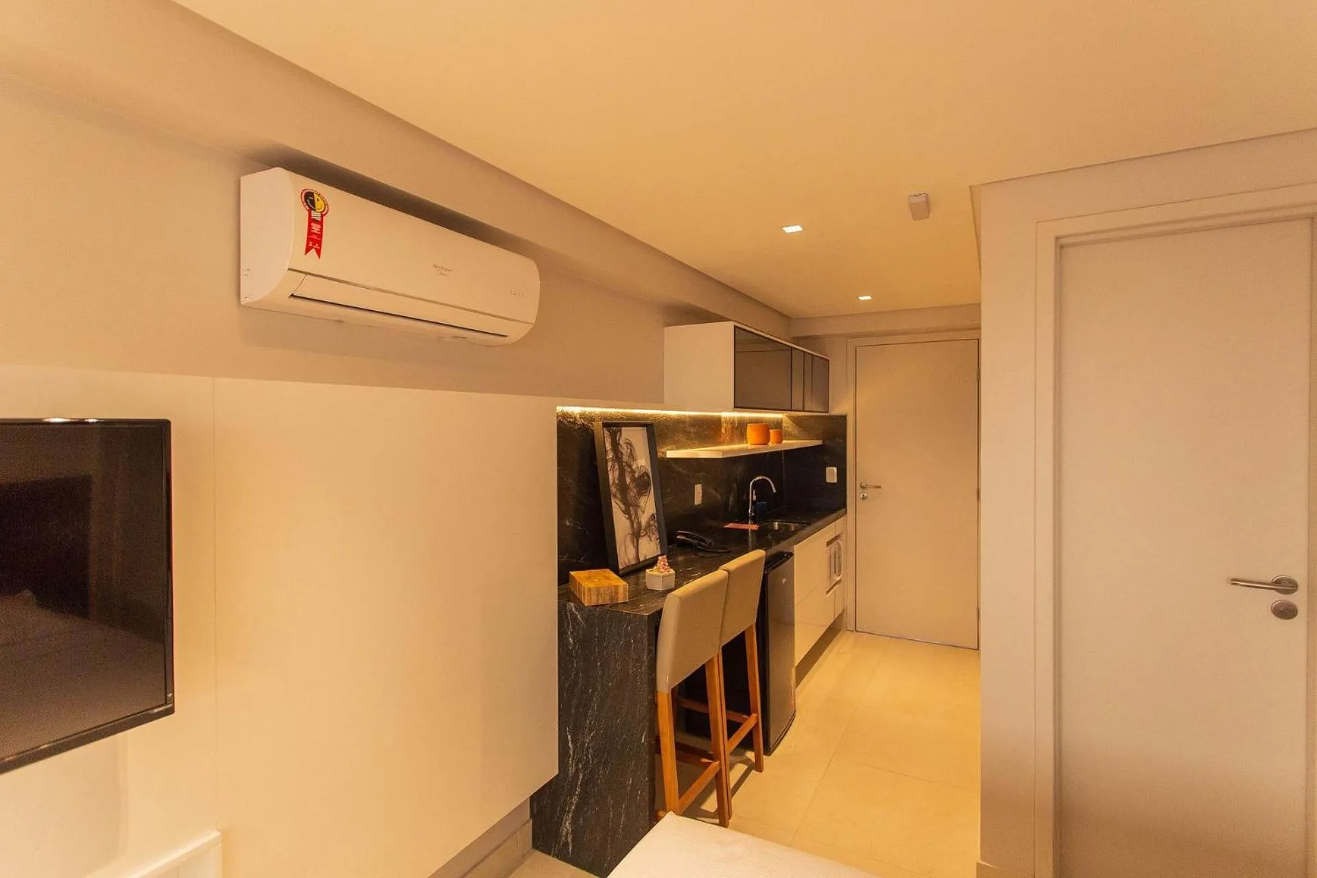 Bedroom in Manaíra Apart Hotel por Carpediem