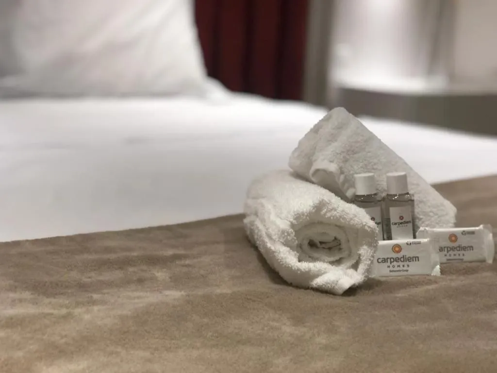 Bedroom, Bed in Manaíra Apart Hotel por Carpediem