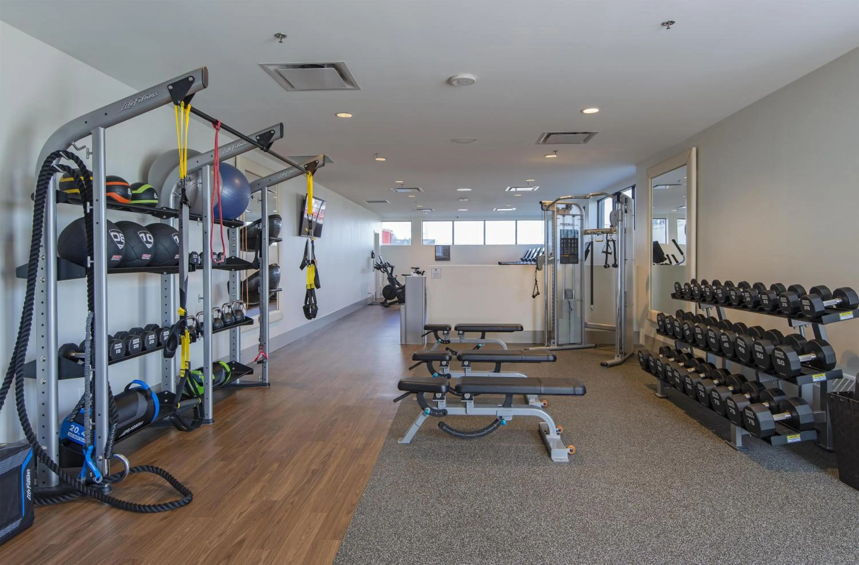 Fitness centre/facilities in DoubleTree by Hilton Hotel & Conference Centre Regina