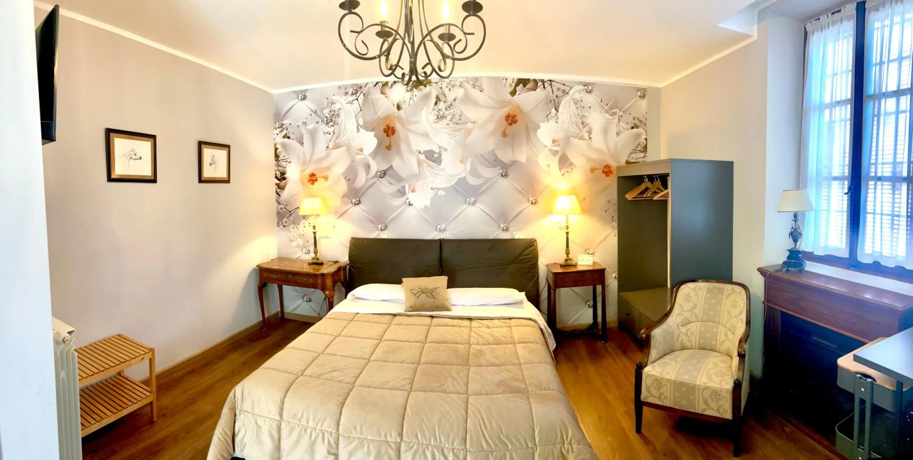 Bed in La Casa Di Campagna Sul Garda