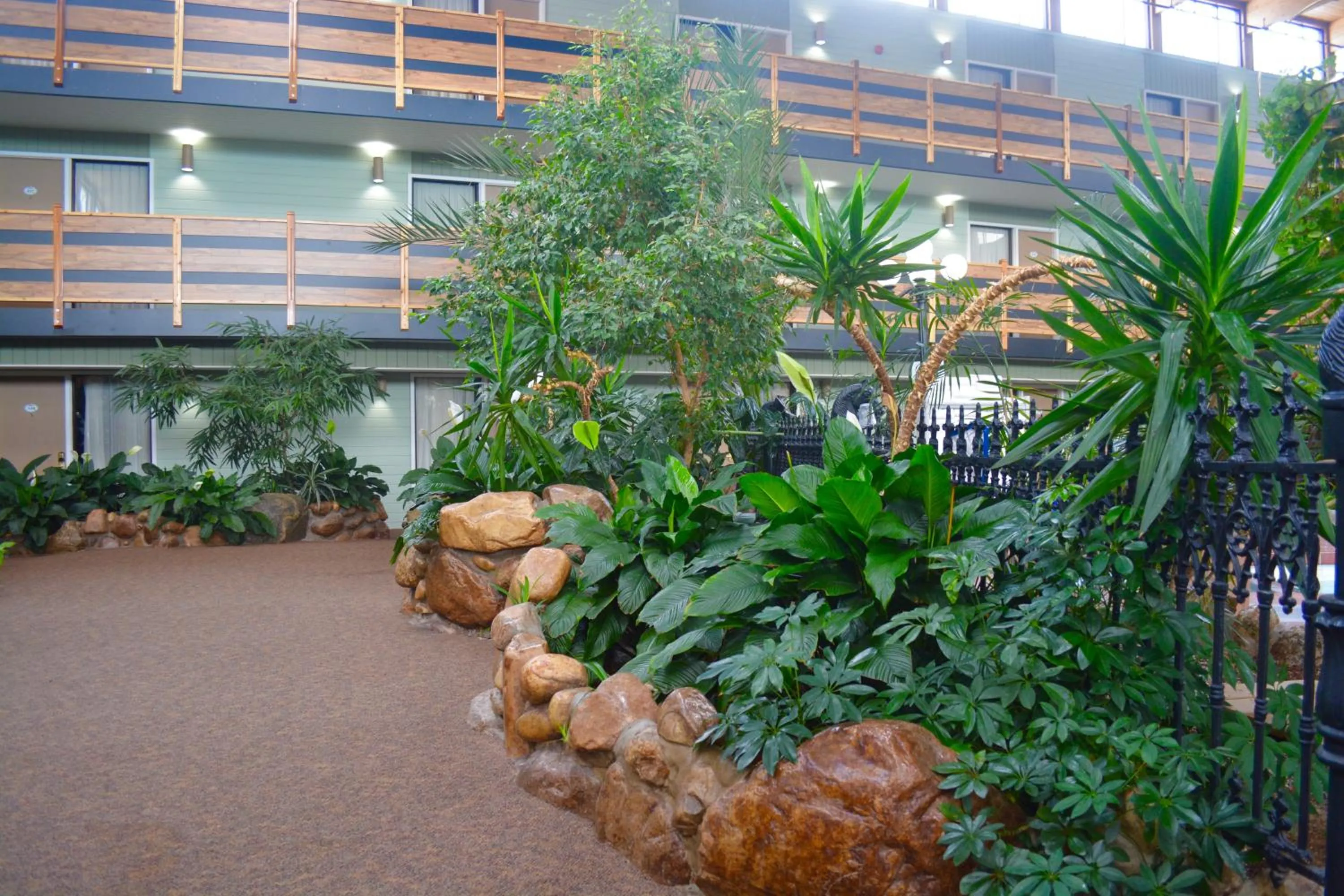 Garden in Baymont by Wyndham Red Deer