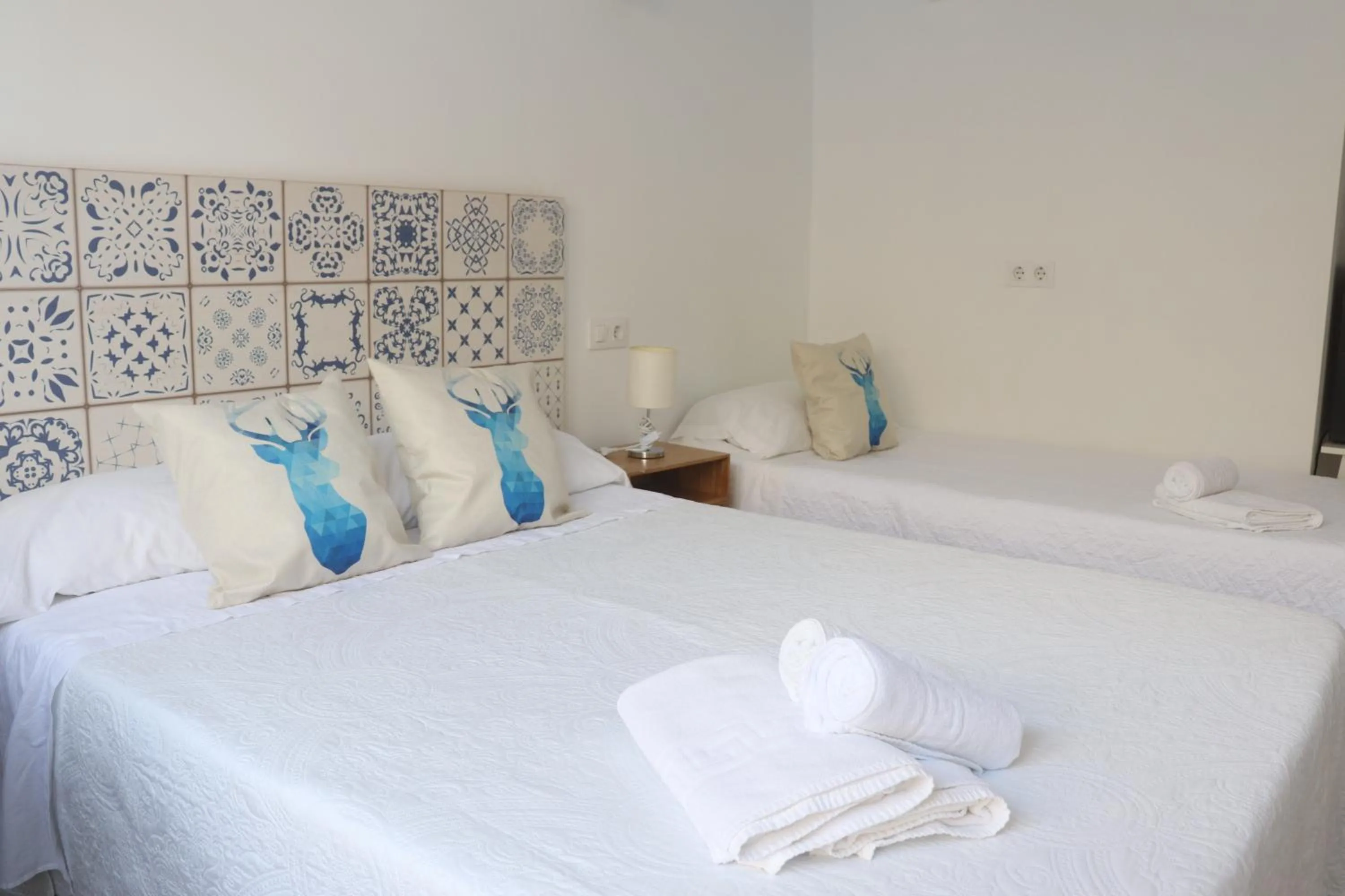 Bedroom, Bed in Hotel CALPE