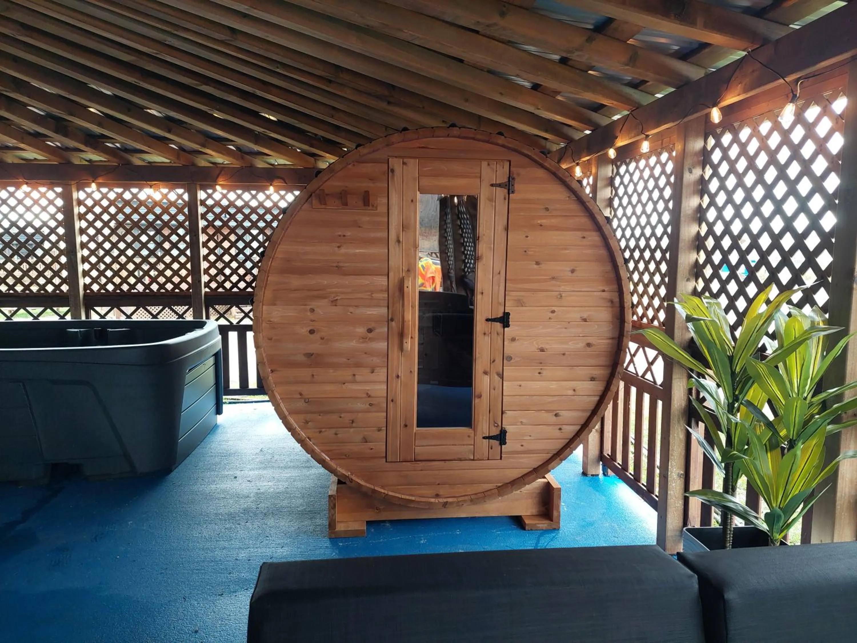 Sauna in Parc Octopus