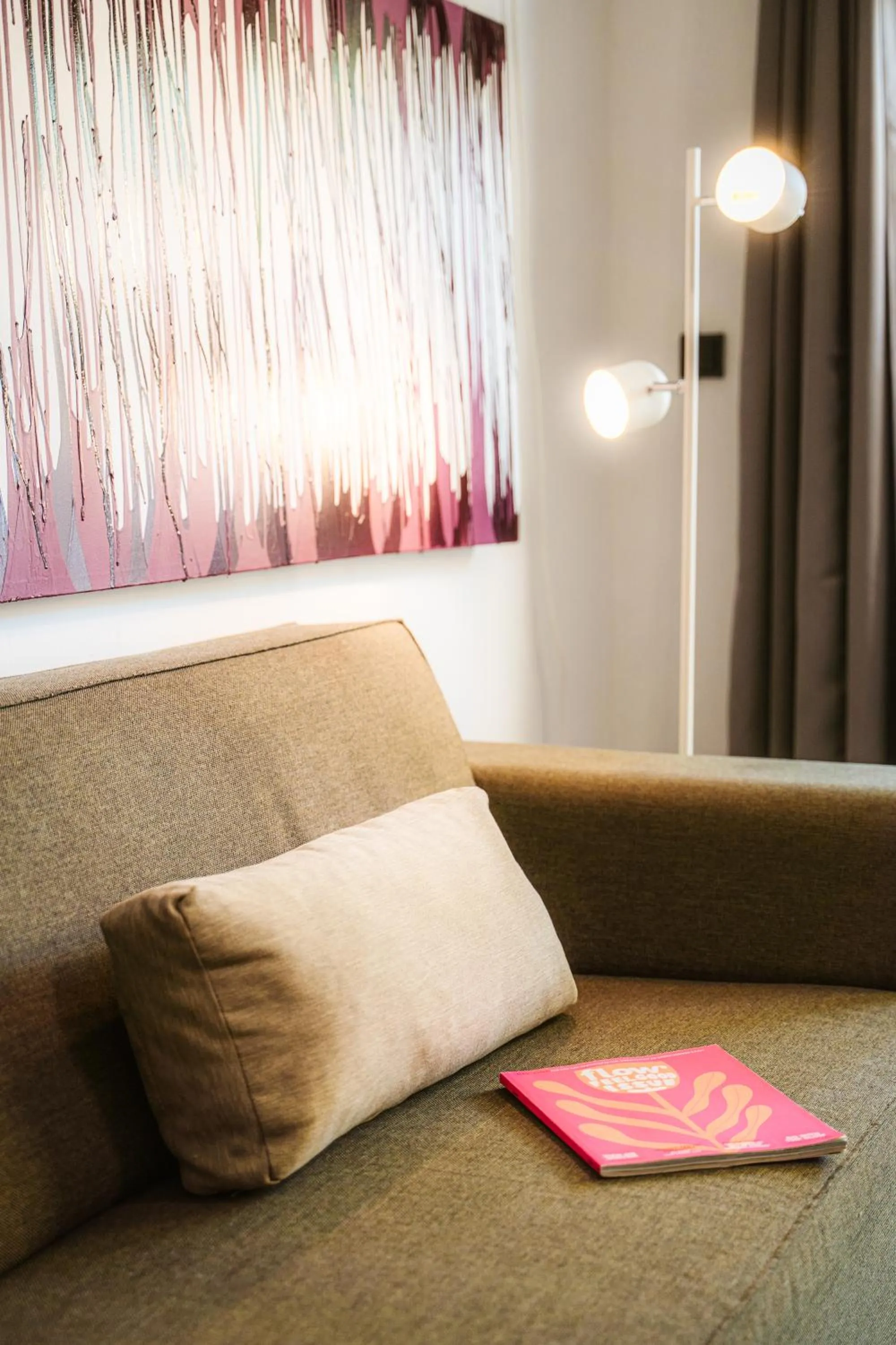 Living room in Thuishaven - boutique mini-resort