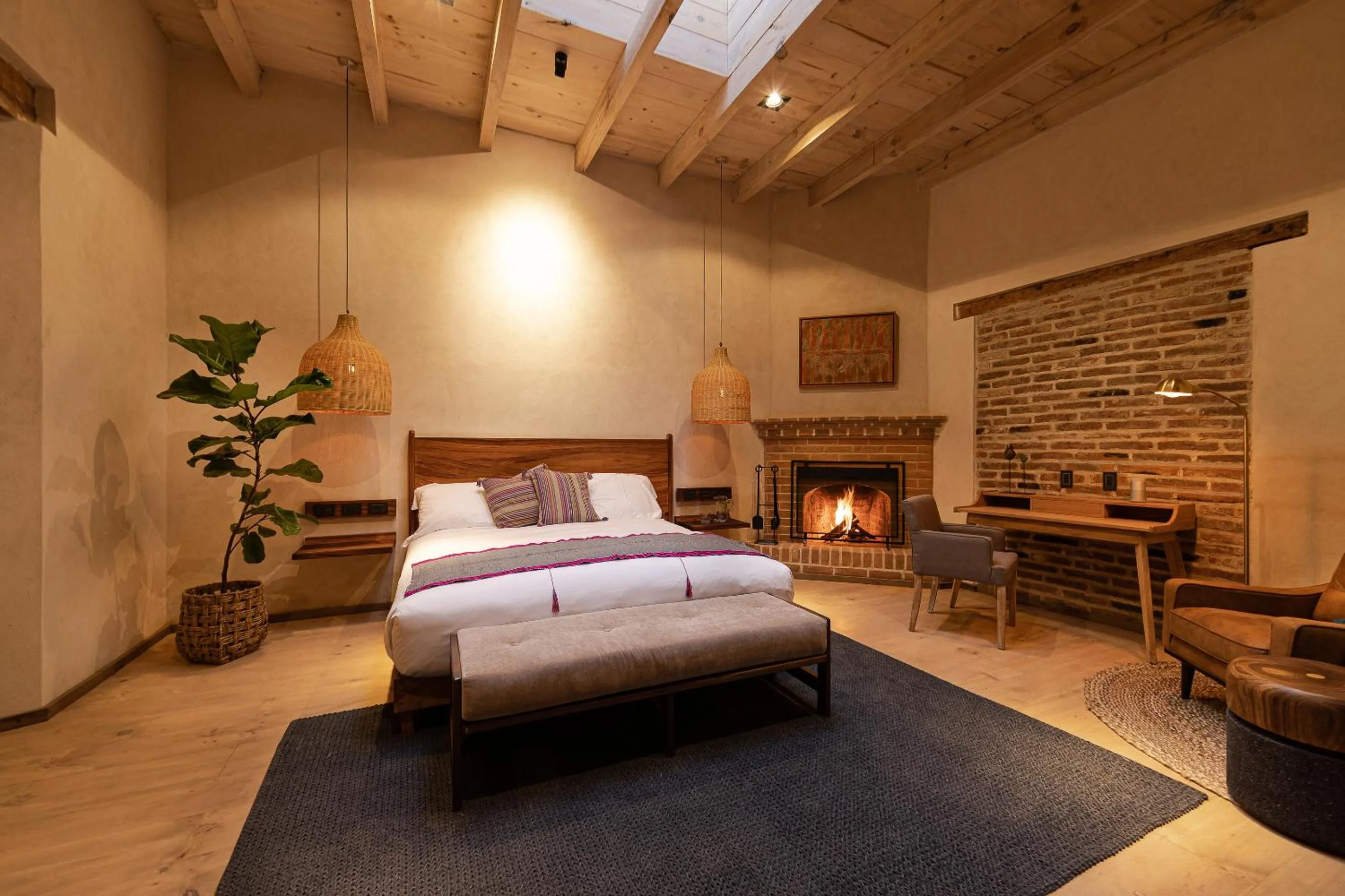 Photo of the whole room, Bed in Taller de Juan - Casa Hotel