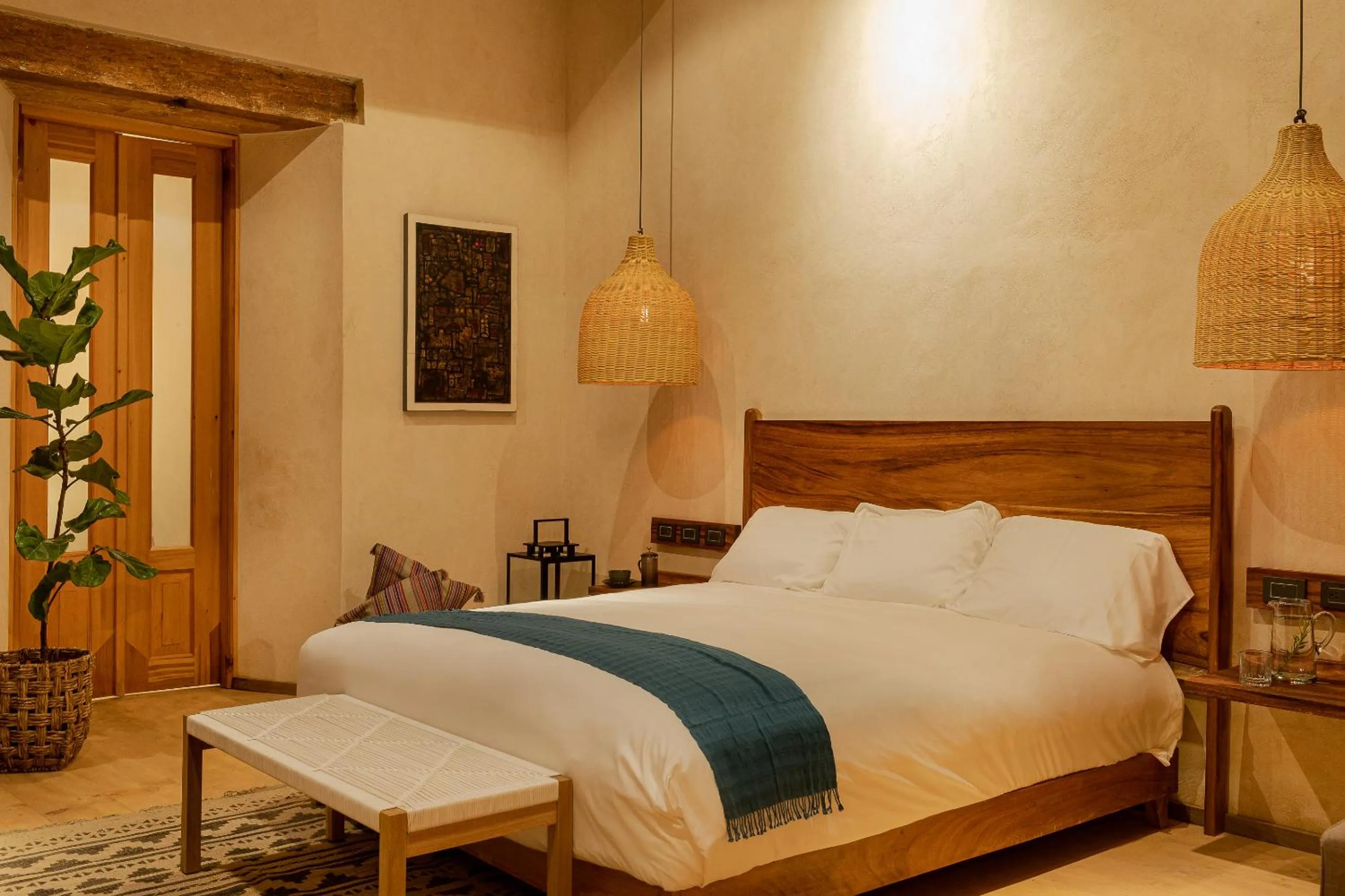 Photo of the whole room, Bed in Taller de Juan - Casa Hotel