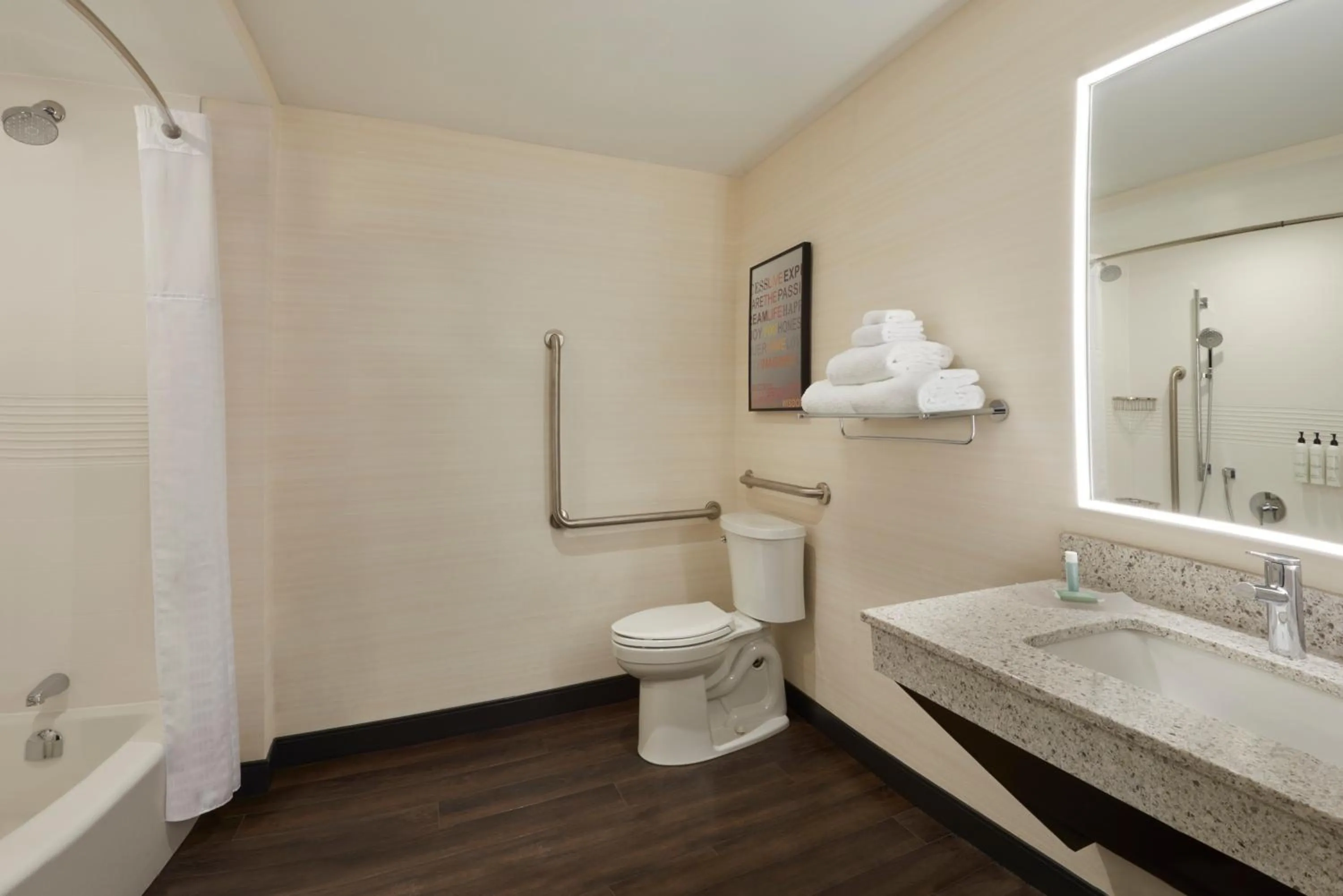 Bathroom in TownePlace Suites by Marriott Toronto Oakville