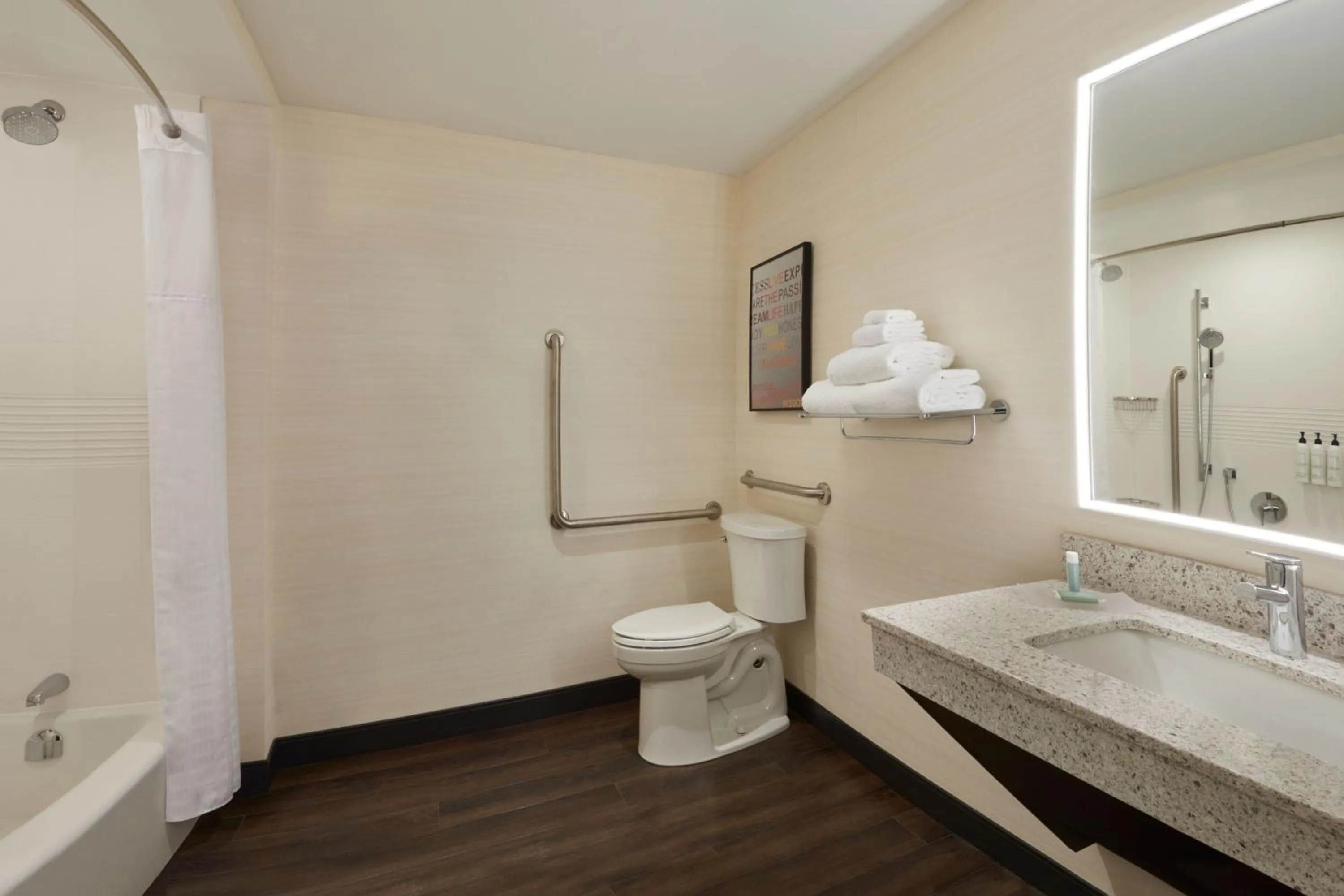 Bathroom in TownePlace Suites by Marriott Toronto Oakville