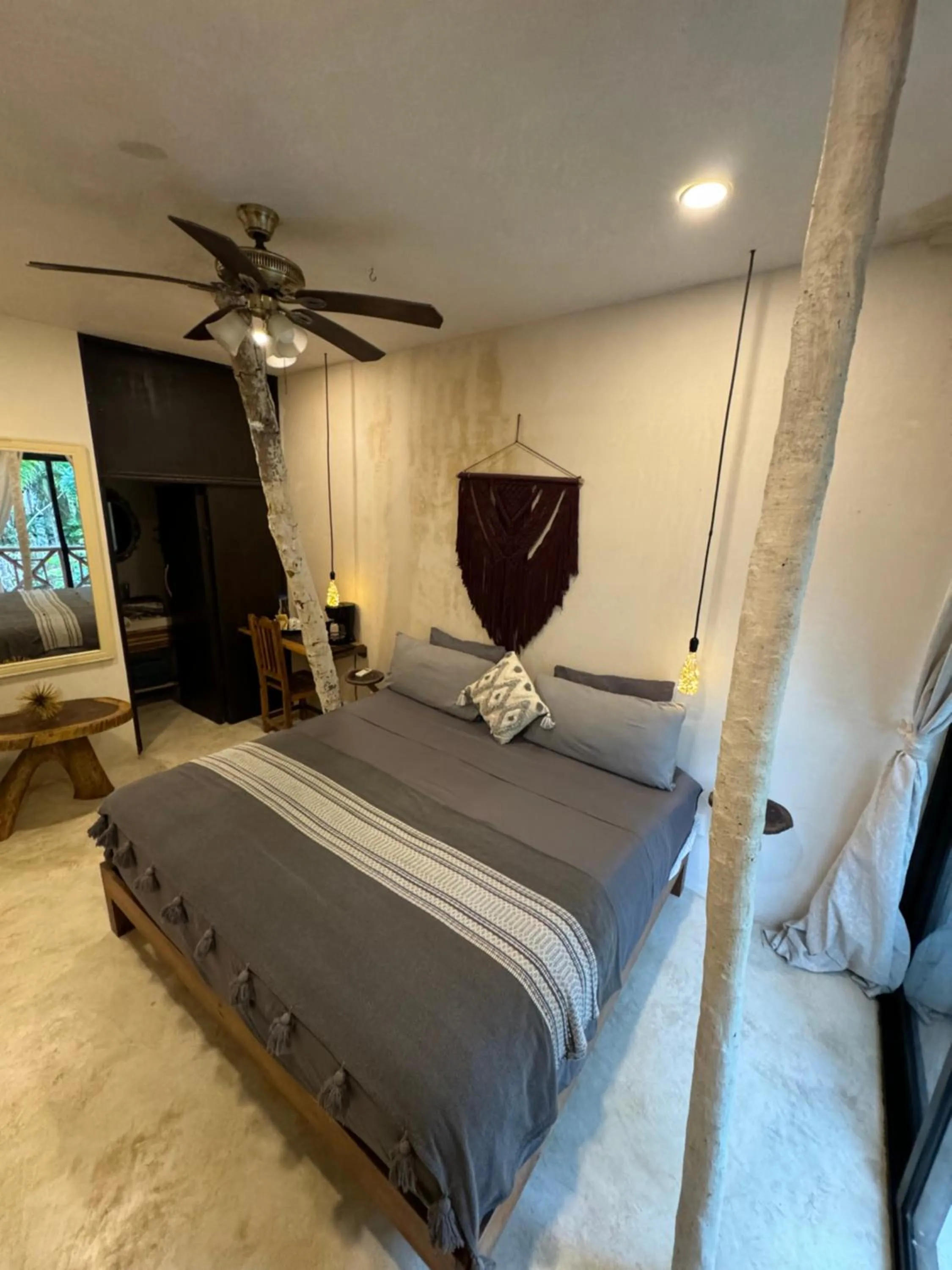 Photo of the whole room, Bed in Sivana Tulum