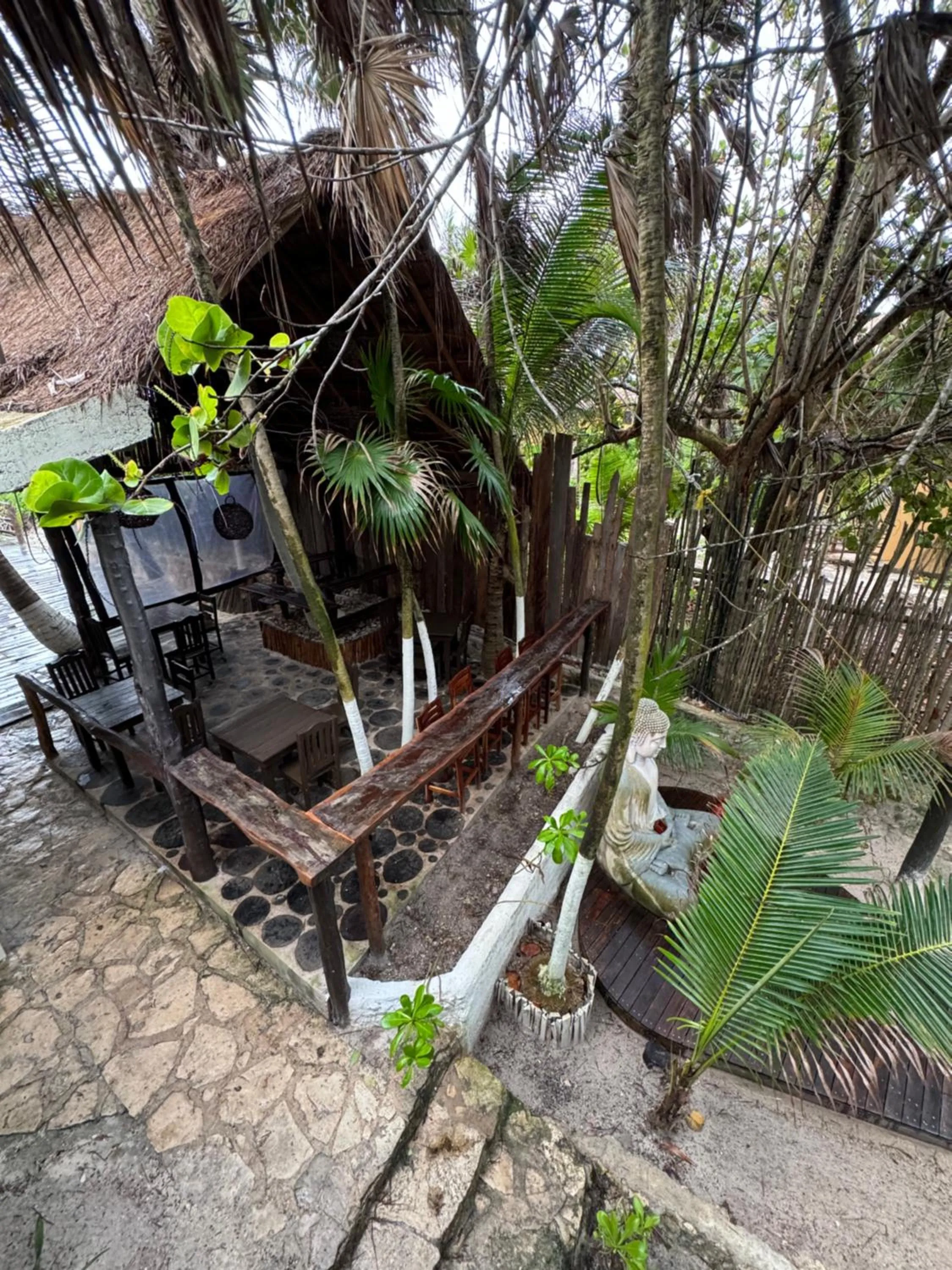 Garden view in Sivana Tulum