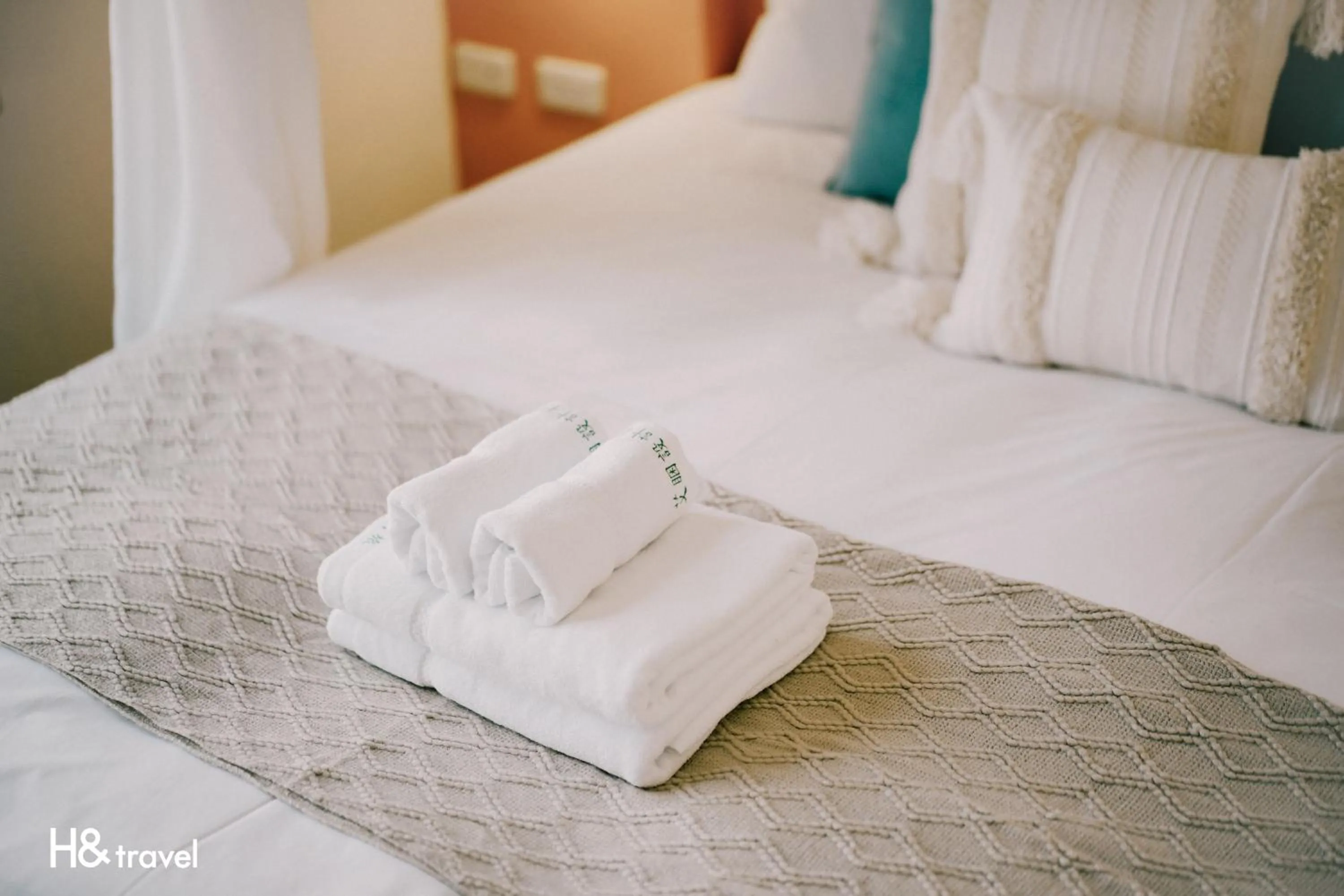 On site, Bed in Tainan Sleepie Inn