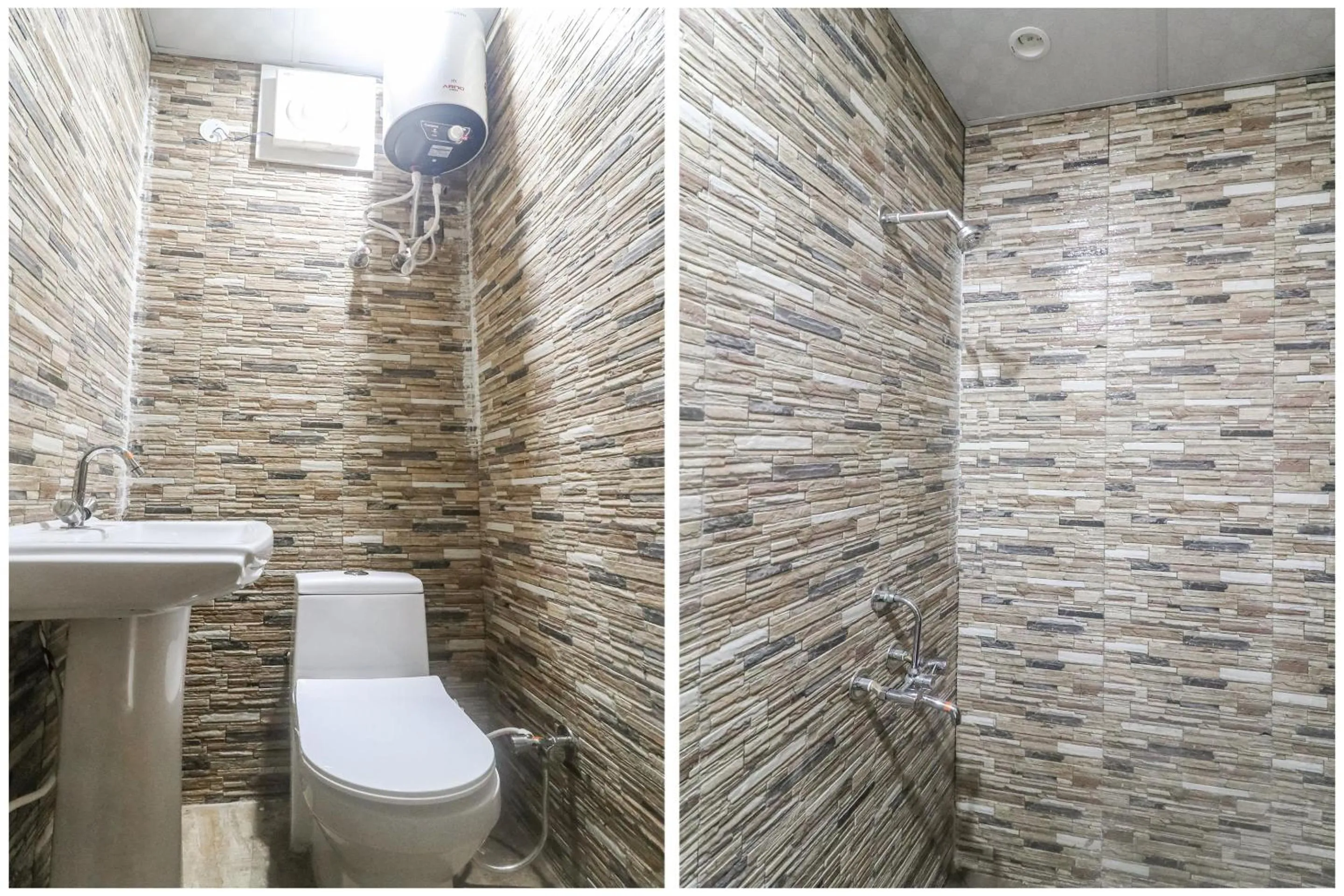 Bathroom in Hotel O The Galaxyy