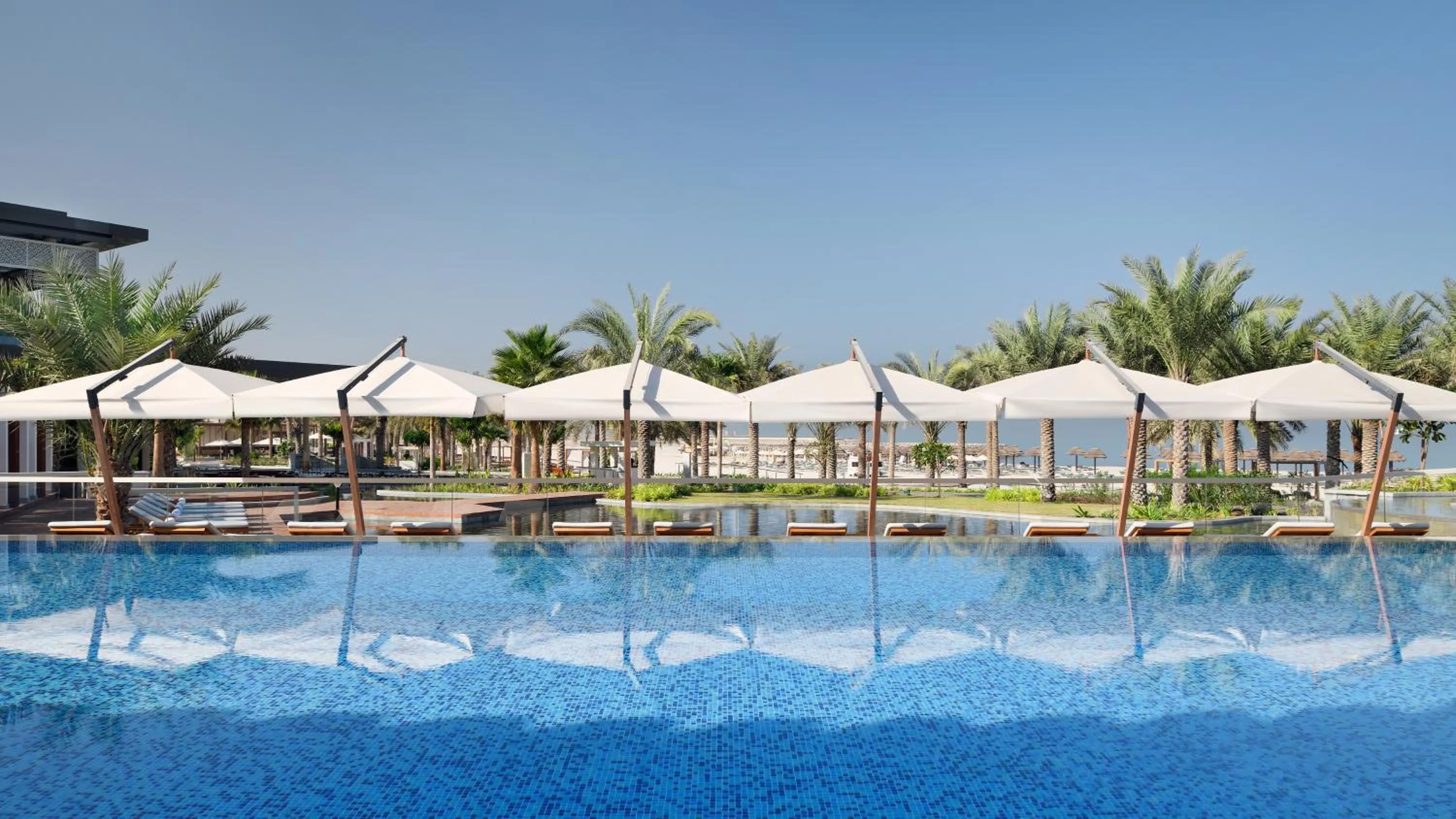 Swimming pool in InterContinental Ras Al Khaimah Mina Al Arab Resort & Spa by IHG