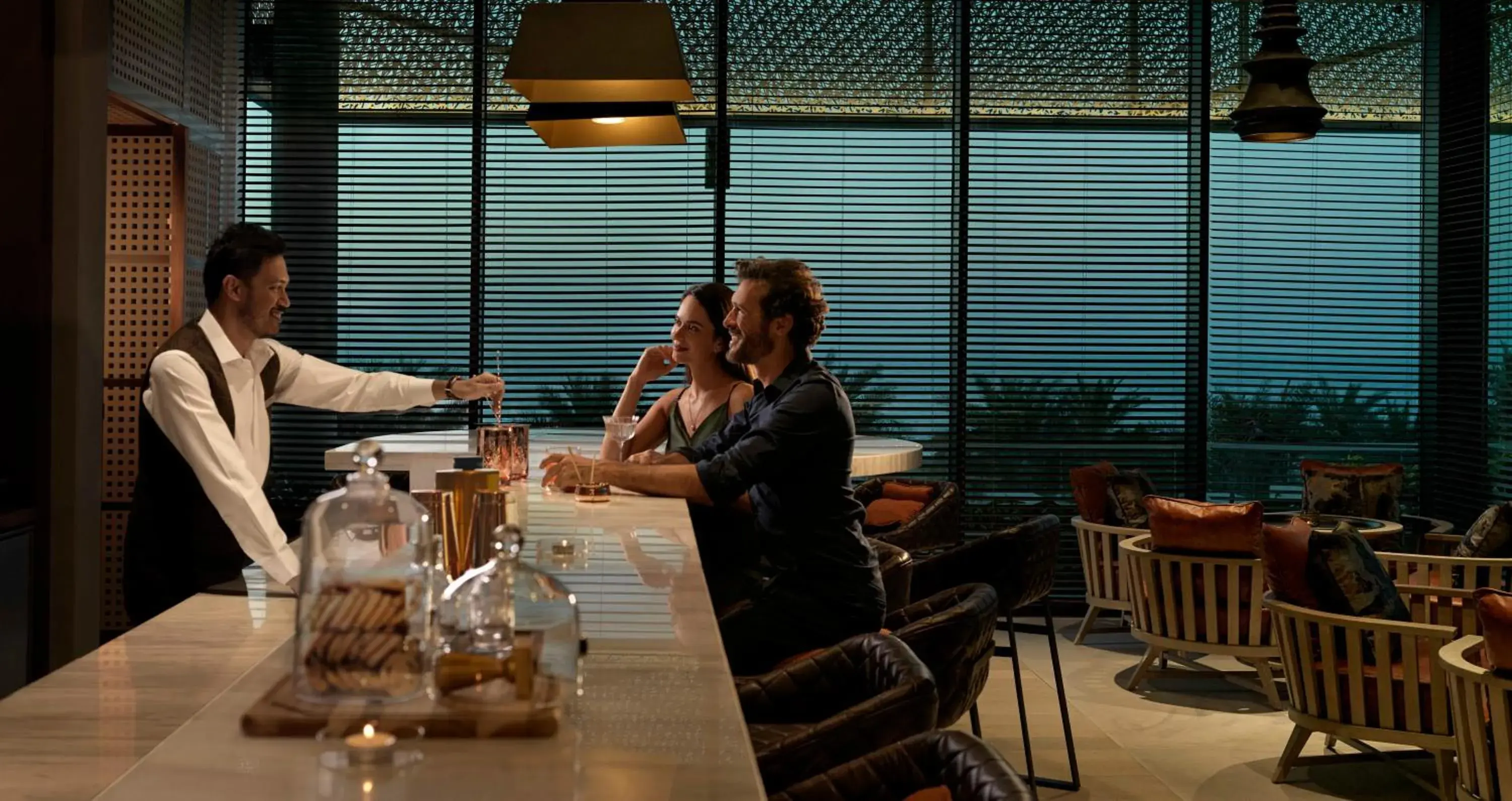 Lounge or bar in InterContinental Ras Al Khaimah Mina Al Arab Resort & Spa by IHG Lounge or bar in InterContinental Ras Al Khaimah Mina Al Arab Resort & Spa by IHG