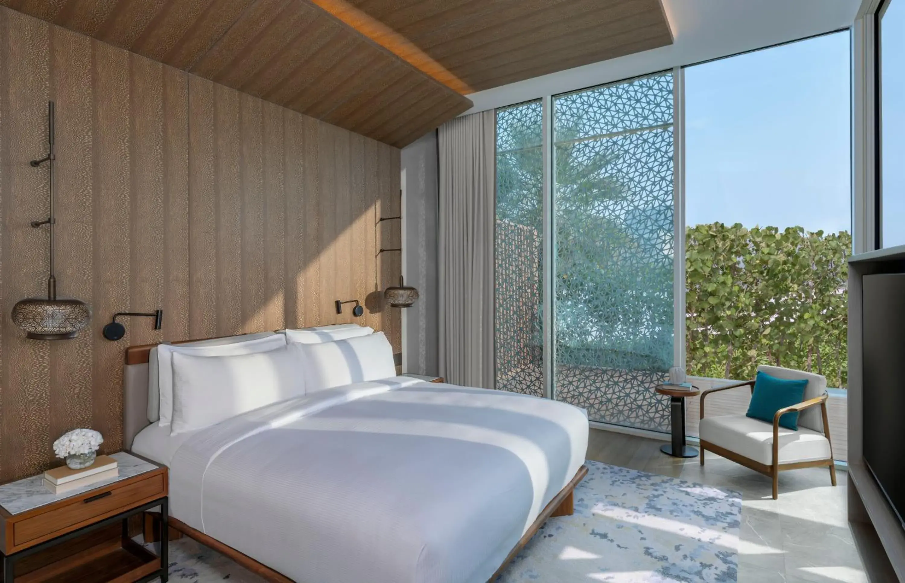 Bed in InterContinental Ras Al Khaimah Mina Al Arab Resort & Spa by IHG Bed in InterContinental Ras Al Khaimah Mina Al Arab Resort & Spa by IHG