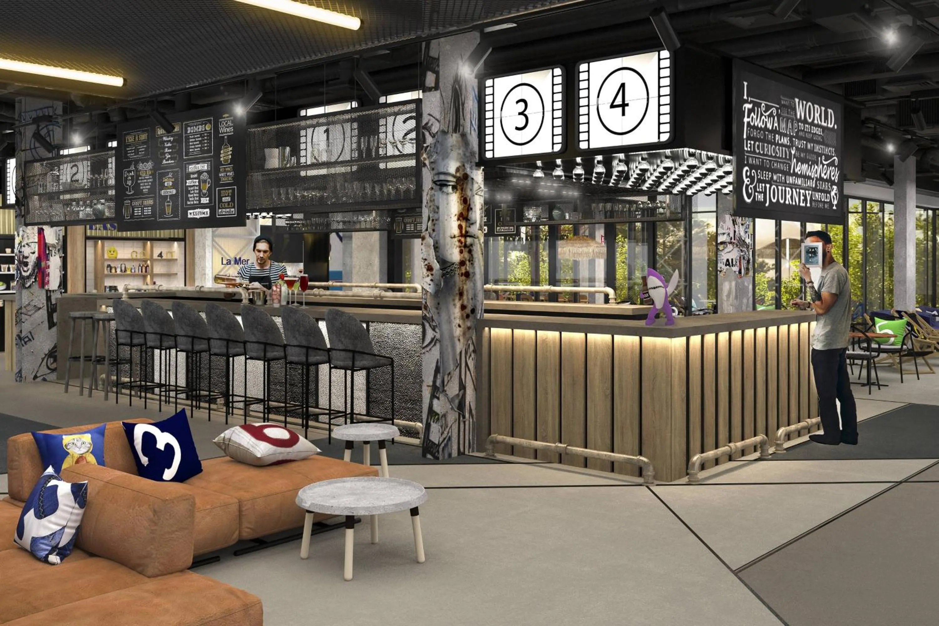 View (from property/room) in Moxy La Ciotat