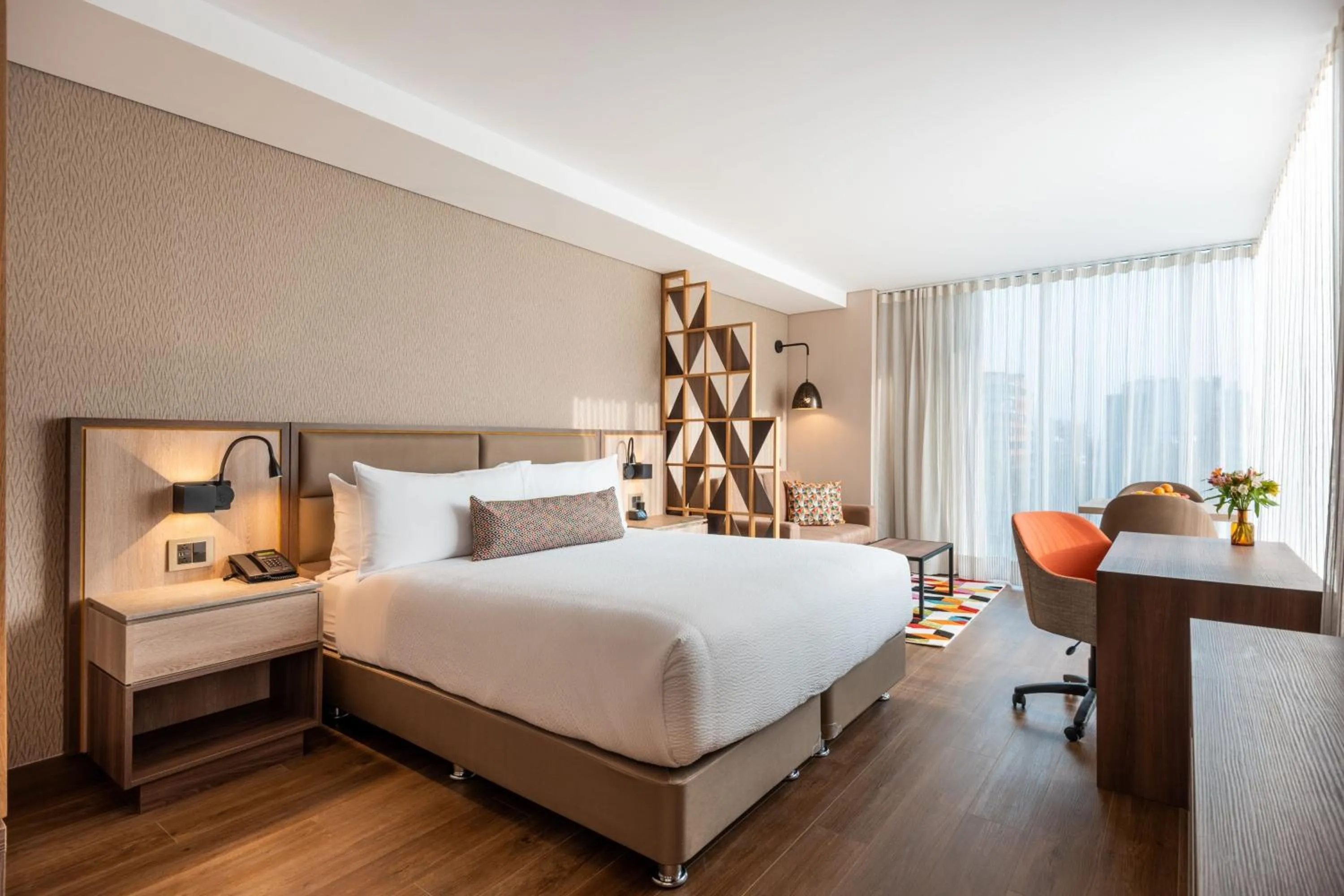 Bedroom, Bed in Residence Inn by Marriott Bogota