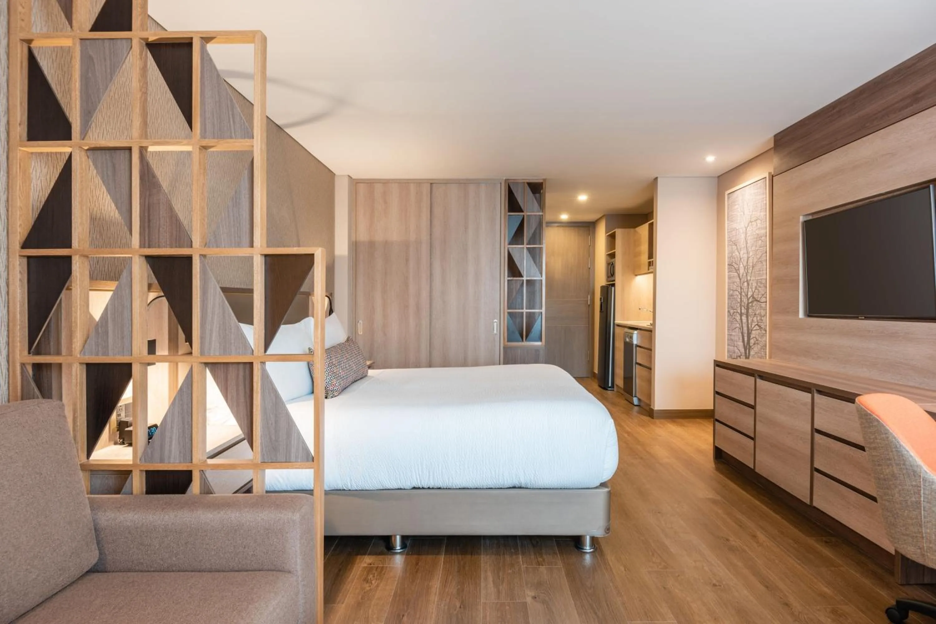 Bedroom, Bed in Residence Inn by Marriott Bogota