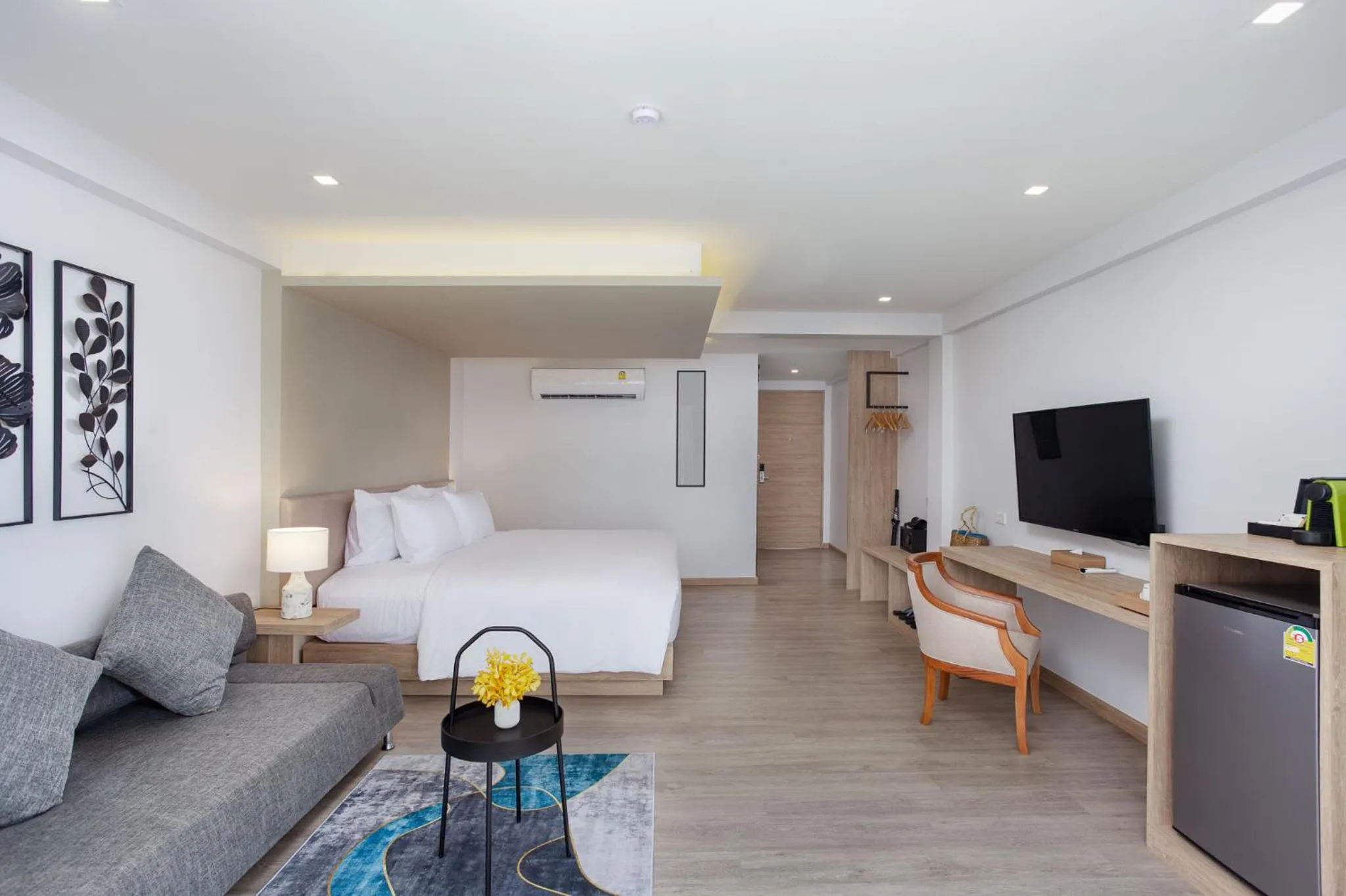 TV and multimedia, Bed in Anona Beachfront Phuket Resort-SHA EXTRA PLUS