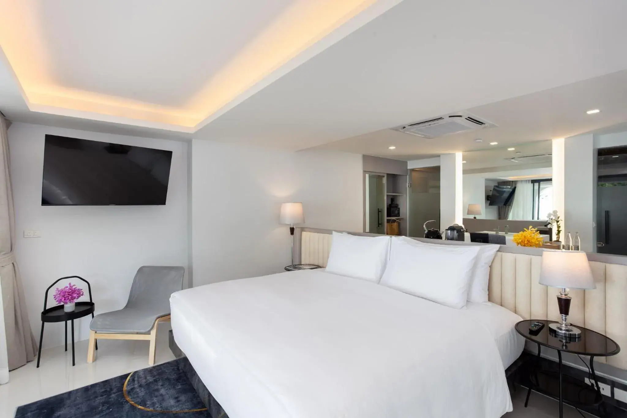 Bedroom, Bed in Anona Beachfront Phuket Resort-SHA EXTRA PLUS Bedroom, Bed in Anona Beachfront Phuket Resort-SHA EXTRA PLUS