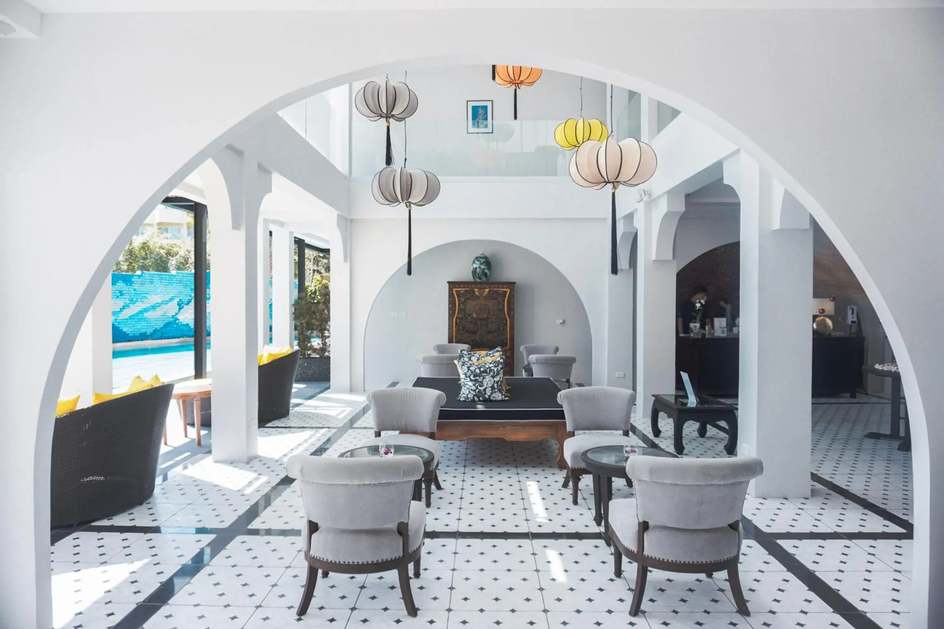 Lobby or reception in Anona Beachfront Phuket Resort-SHA EXTRA PLUS Lobby or reception in Anona Beachfront Phuket Resort-SHA EXTRA PLUS