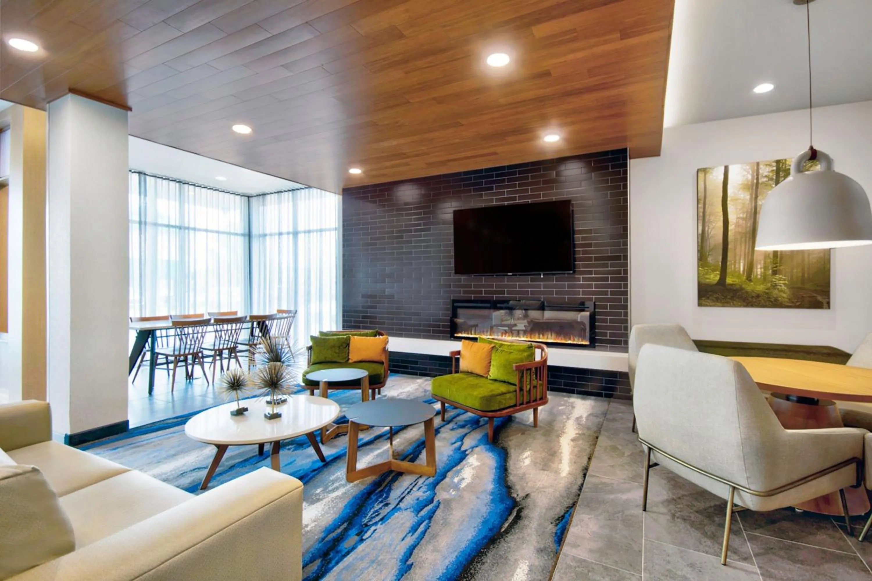 Lobby or reception in Fairfield by Marriott Inn & Suites Cincinnati North West Chester