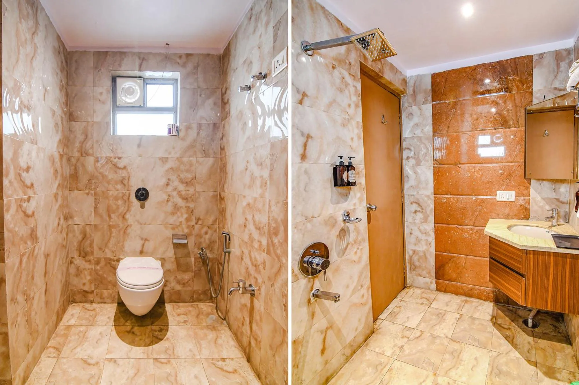 Bathroom in FabHotel Shivani International