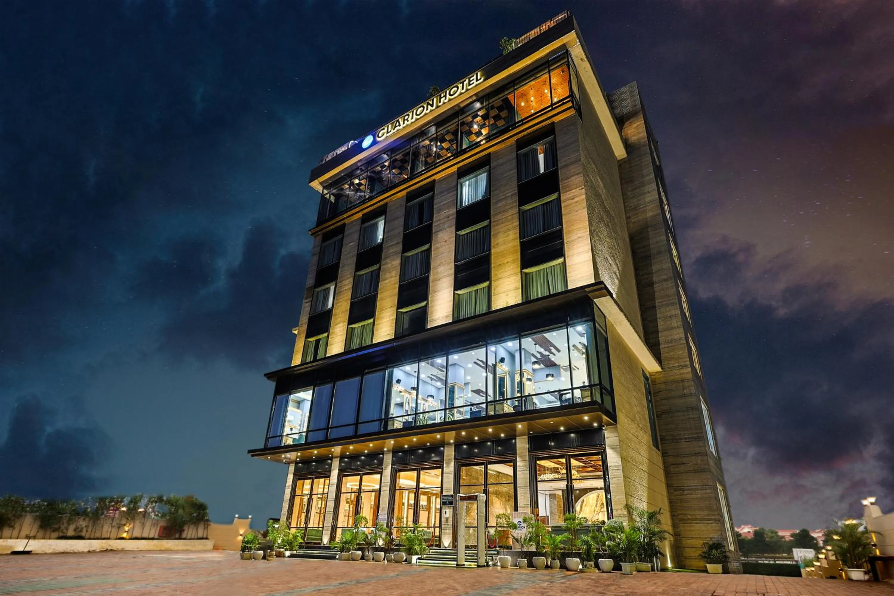 Facade/entrance in Clarion Hotel Dehradun