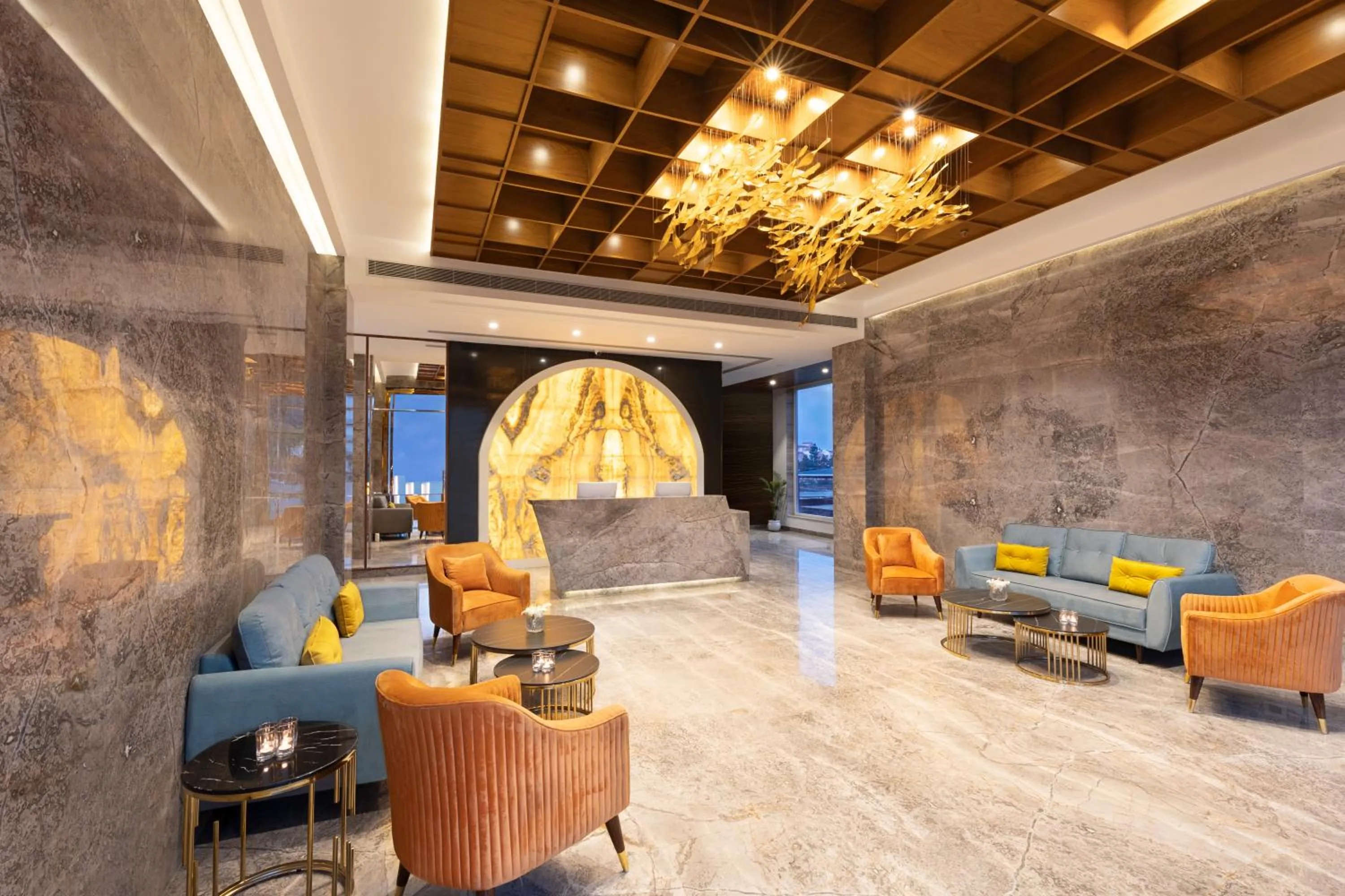 Lobby or reception in Clarion Hotel Dehradun