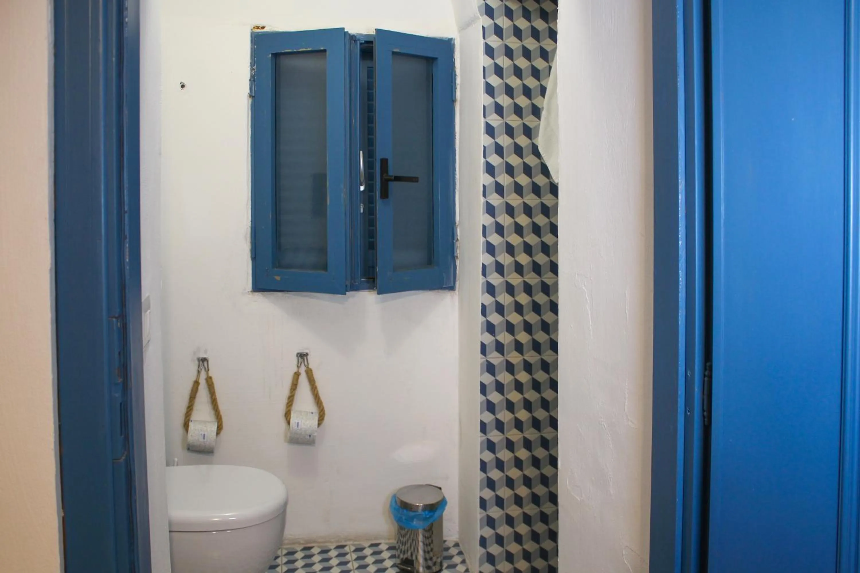 Toilet in Terra Muronis Hotel Diffuso