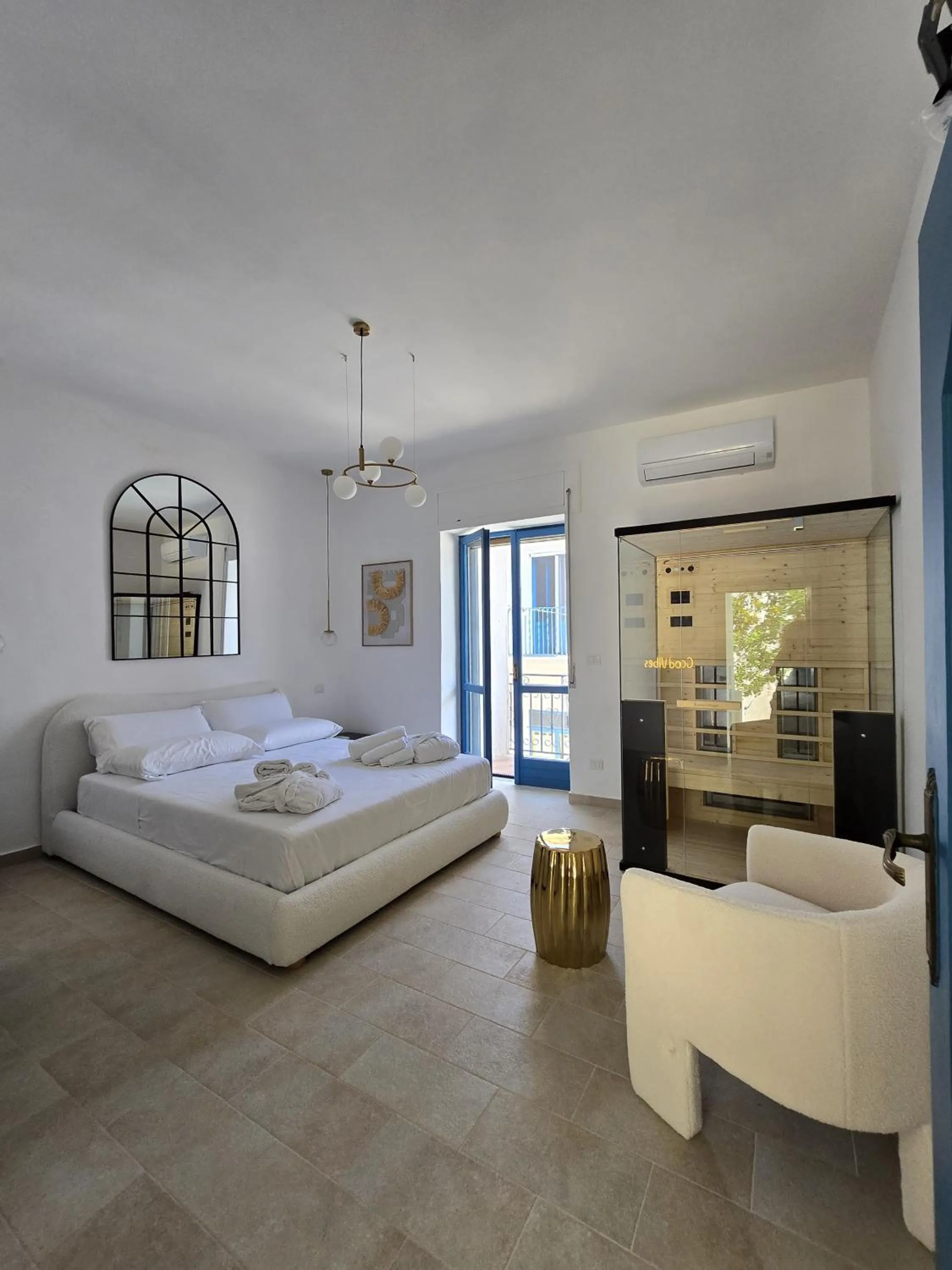 Bed in Terra Muronis Hotel Diffuso